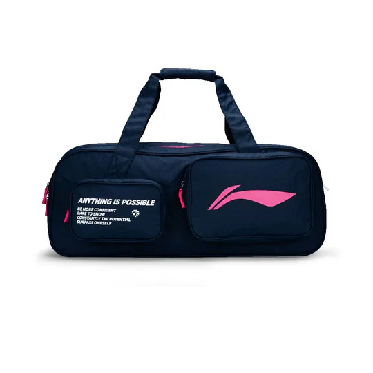 Badminton Square Bag "Motivation" blau - ABLU069-4