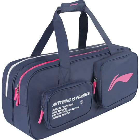 Badminton Square Bag "Motivation" blau - ABLU069-4 - Image 2