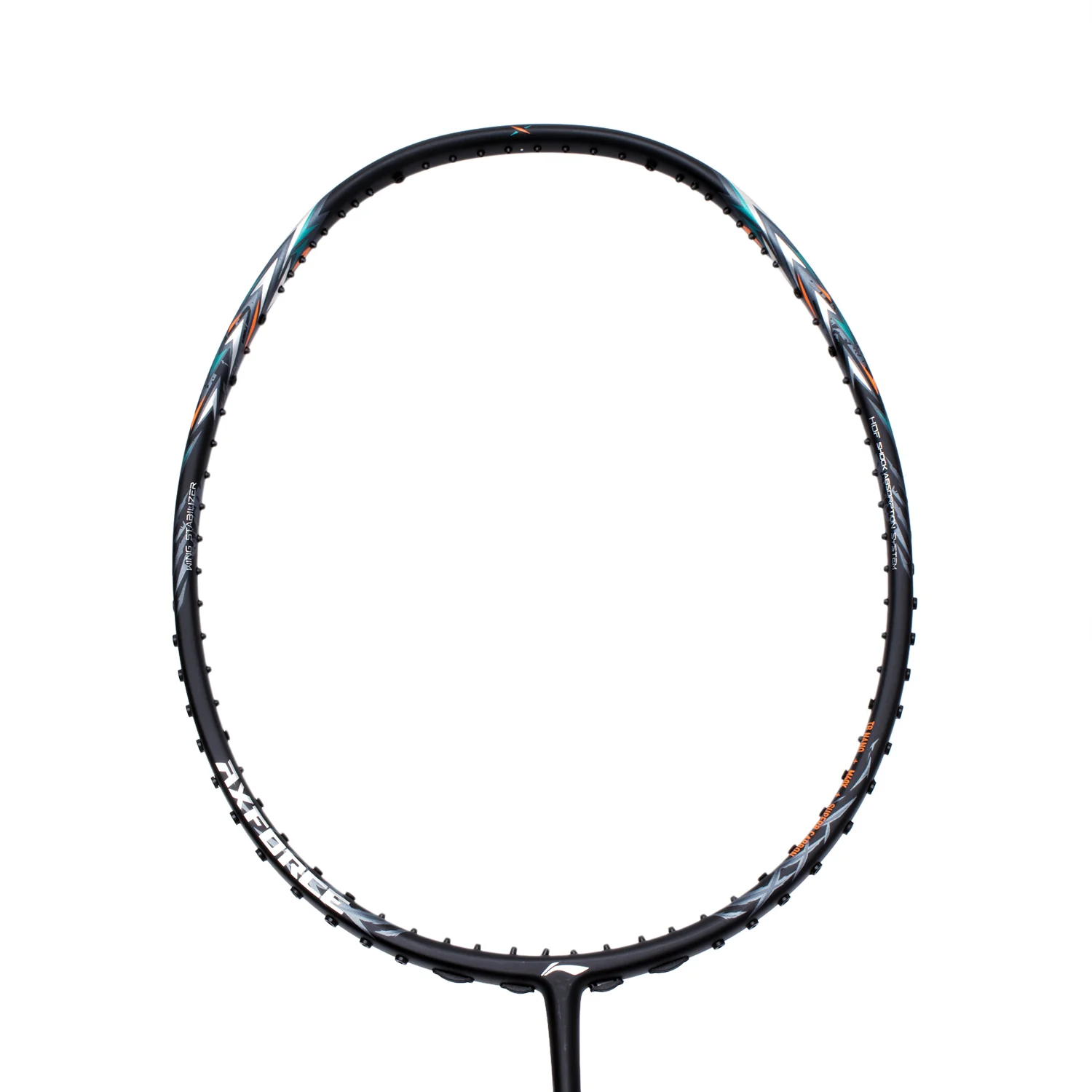 Badmintonschläger AXFORCE 70 (4U) Black/Silver - unbespannt - AYPT047-1/AYPT277-4 - Image 8