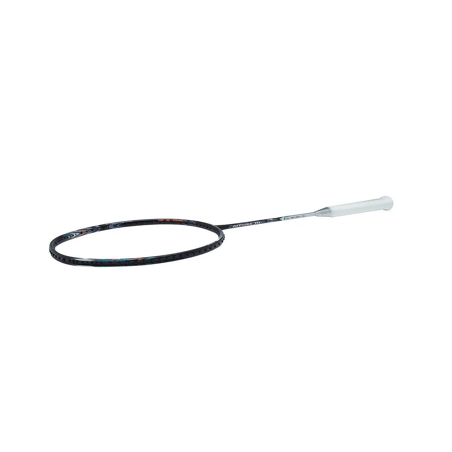 Badmintonschläger AXFORCE 70 (5U) Black/Silver - unbespannt - AYPT049-1/AYPT277-5 - Image 2