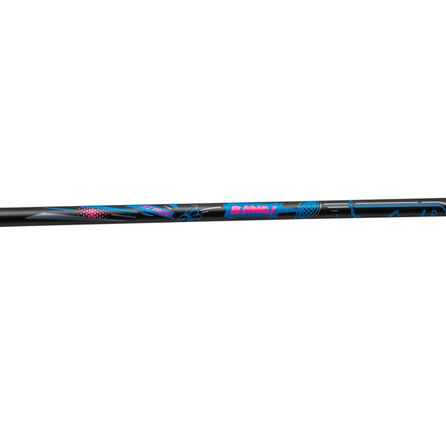 Badmintonschläger AXFORCE BIGBANG (7U) schwarz - unbespannt - AYPS273-1/AYPT289-7 - Image 17