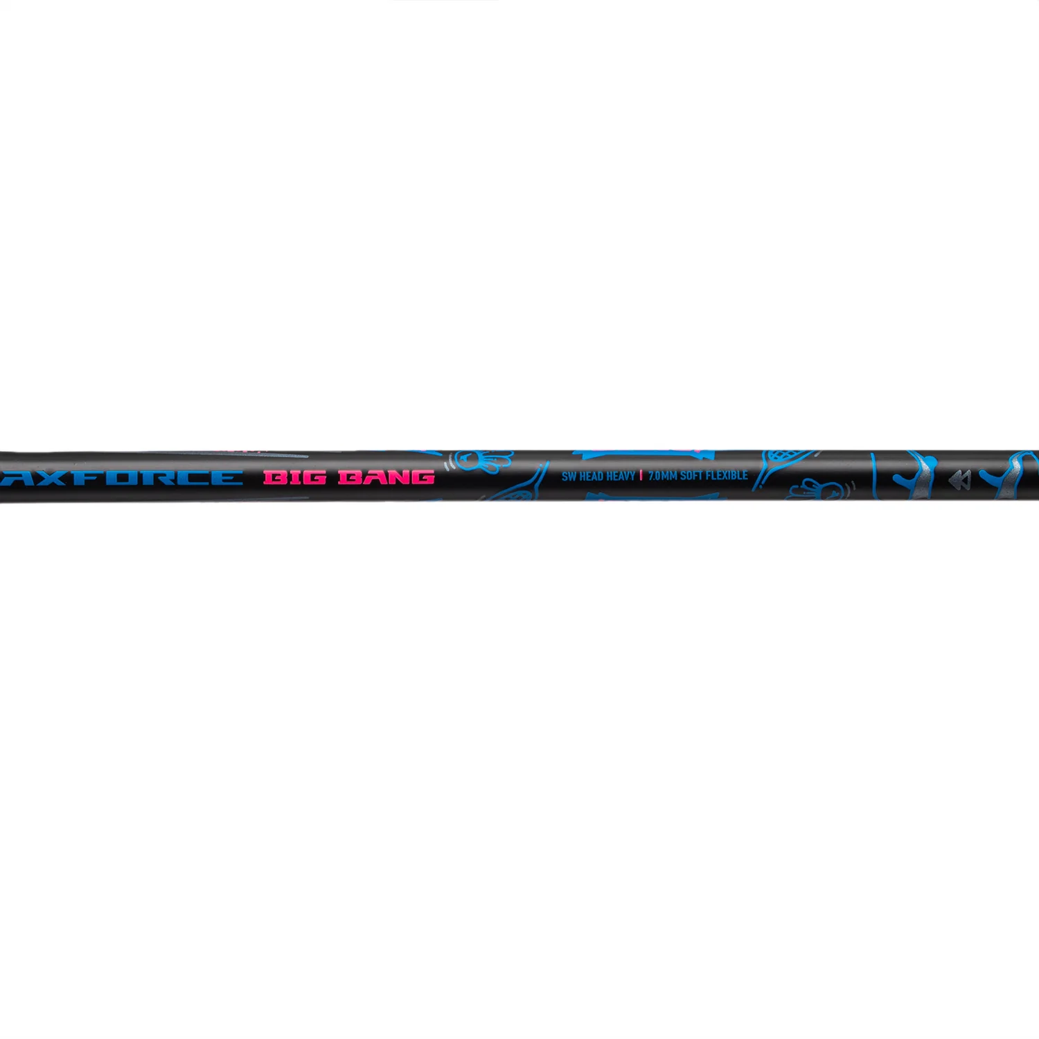 Badmintonschläger AXFORCE BIGBANG (7U) schwarz - unbespannt - AYPS273-1/AYPT289-7 - Image 18