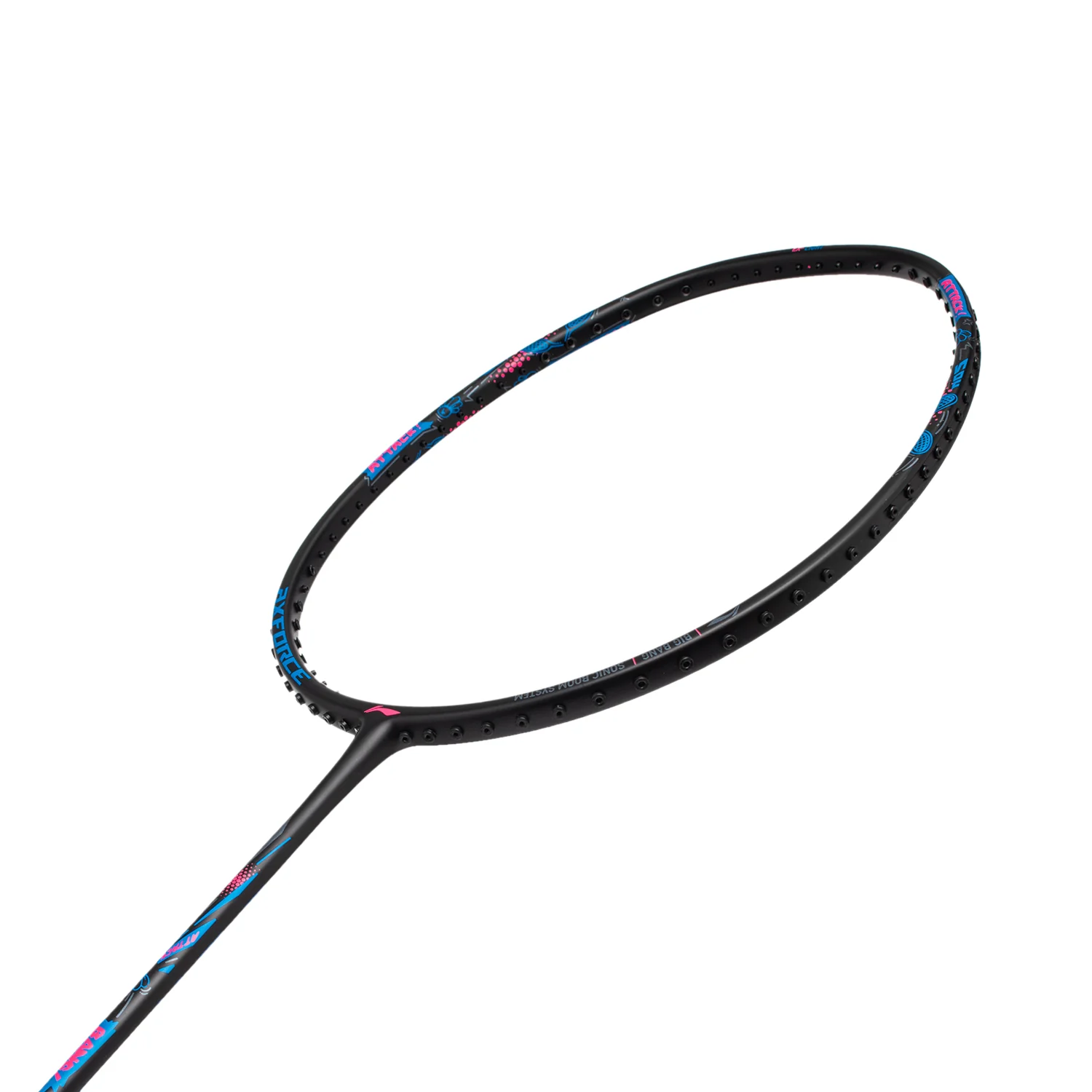 Badmintonschläger AXFORCE BIGBANG (7U) schwarz - unbespannt - AYPS273-1/AYPT289-7 - Image 5