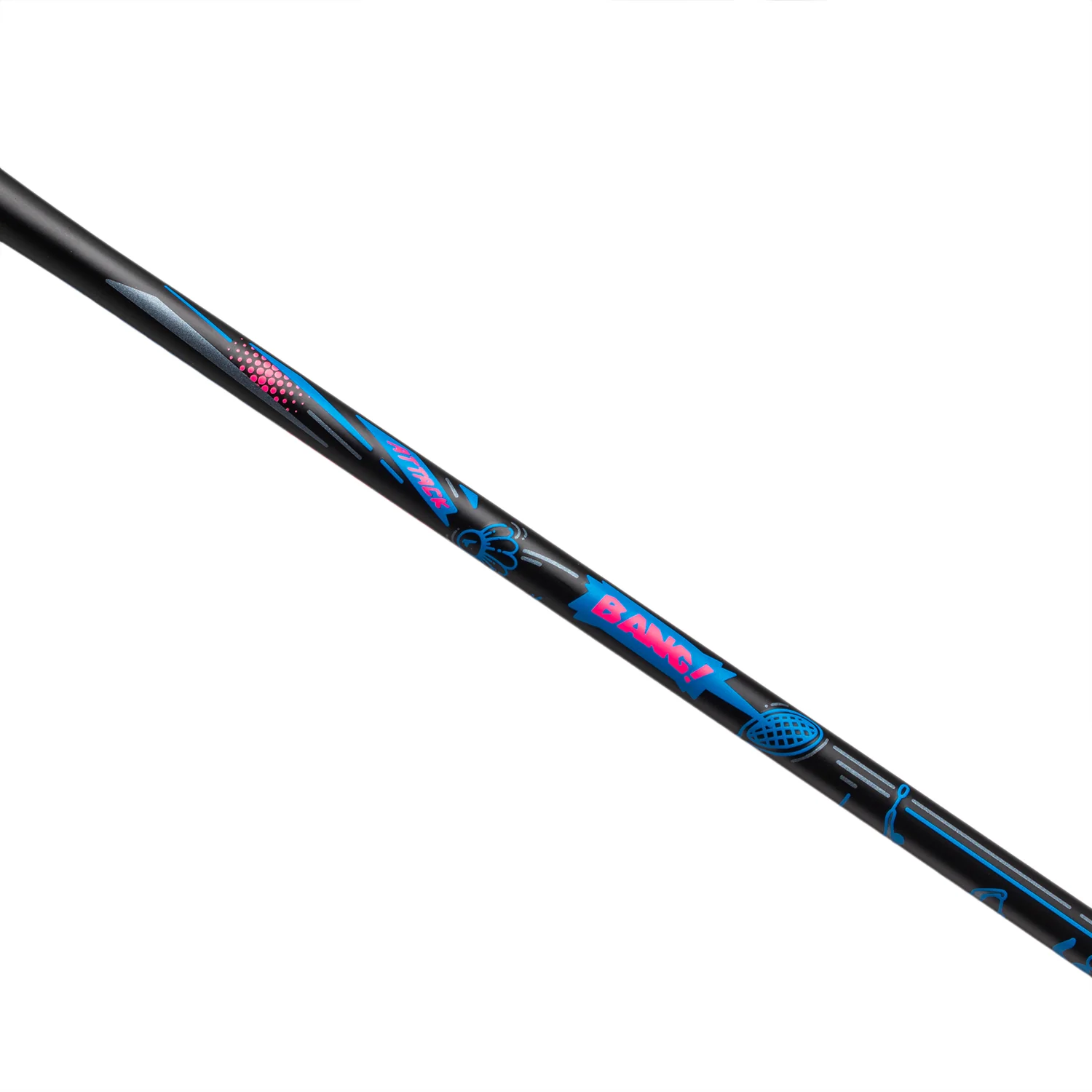 Badmintonschläger AXFORCE BIGBANG (7U) schwarz - unbespannt - AYPS273-1/AYPT289-7 - Image 8