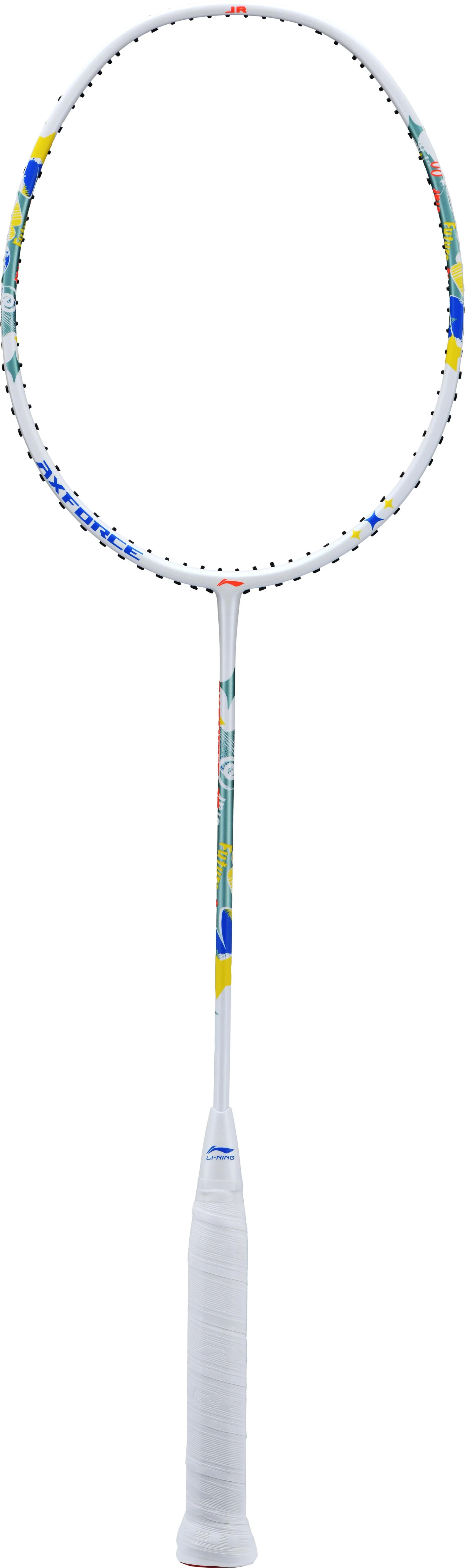 Badmintonschläger AXFORCE JR bespannt weiß - AYPS087-3/AYPT301-5