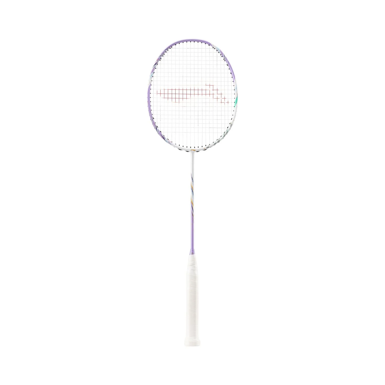 Badmintonschläger BladeX 600 (5U) White - Lilac unbespannt - AYPV015-5