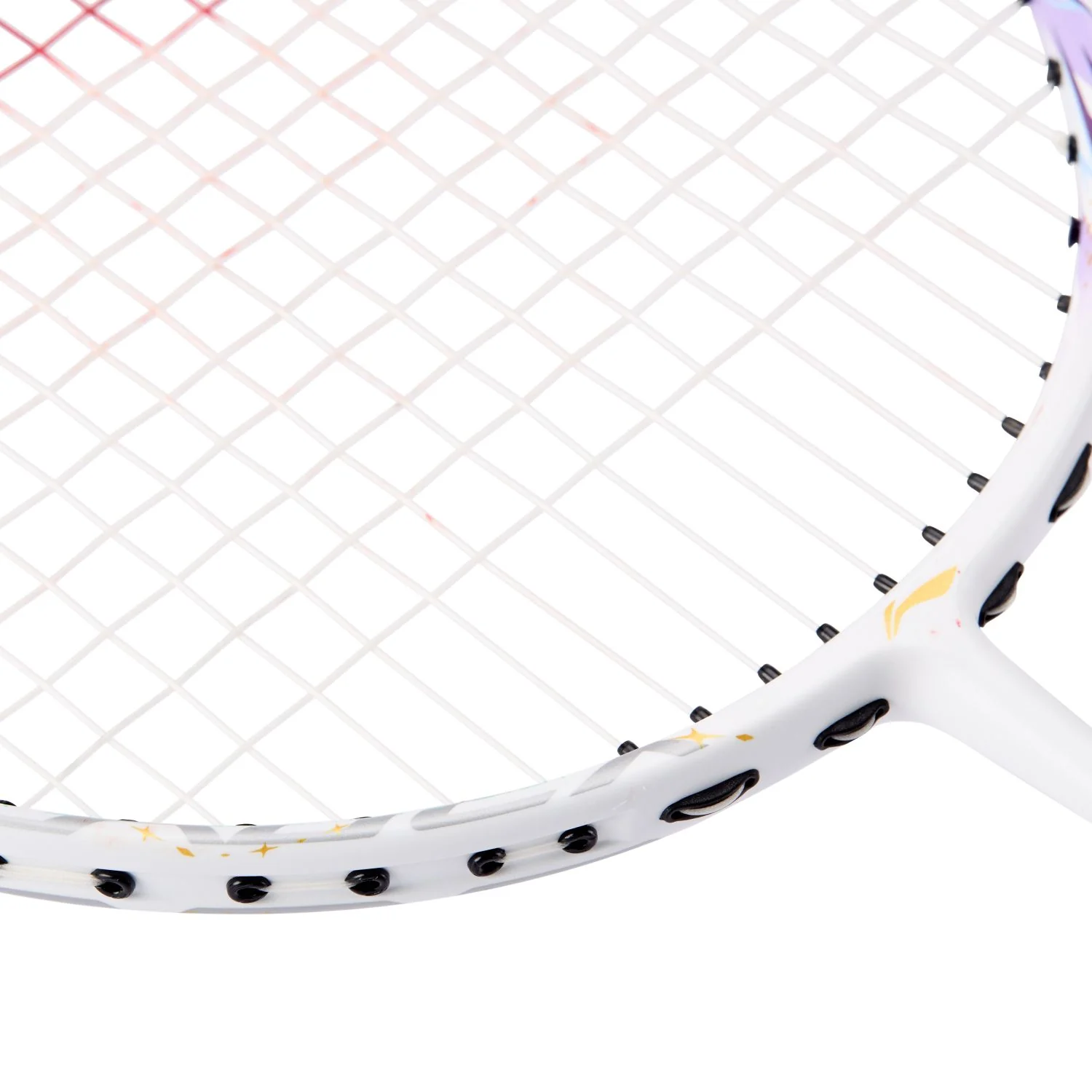 Badmintonschläger BladeX 600 (5U) White - Lilac unbespannt - AYPV015-5 - Image 10