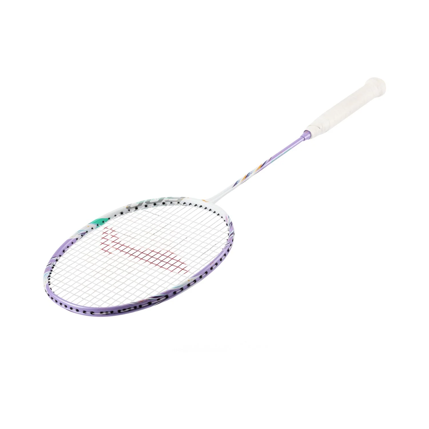 Badmintonschläger BladeX 600 (5U) White - Lilac unbespannt - AYPV015-5 - Image 2
