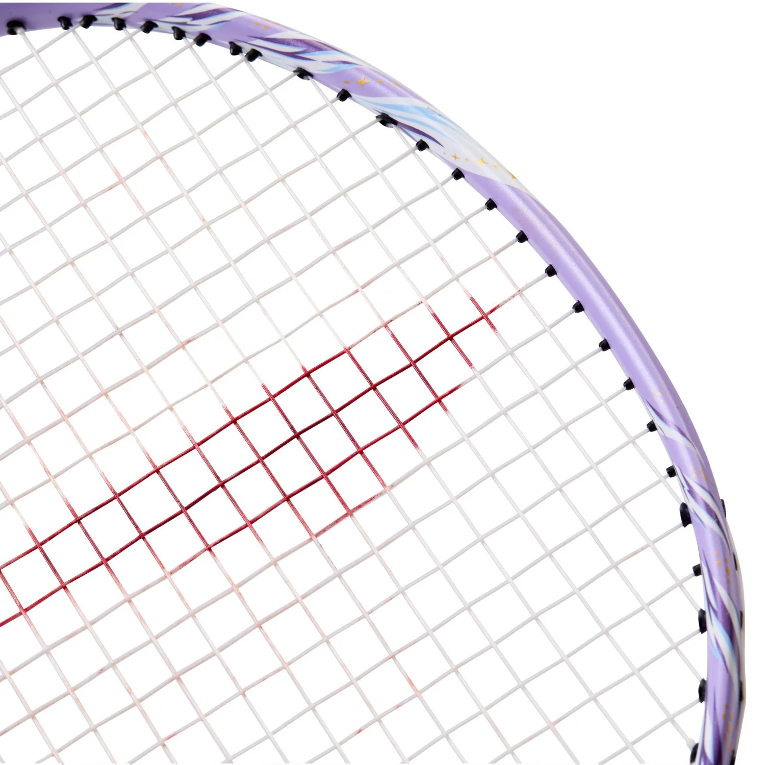 Badmintonschläger BladeX 600 (5U) White - Lilac unbespannt - AYPV015-5 - Image 3