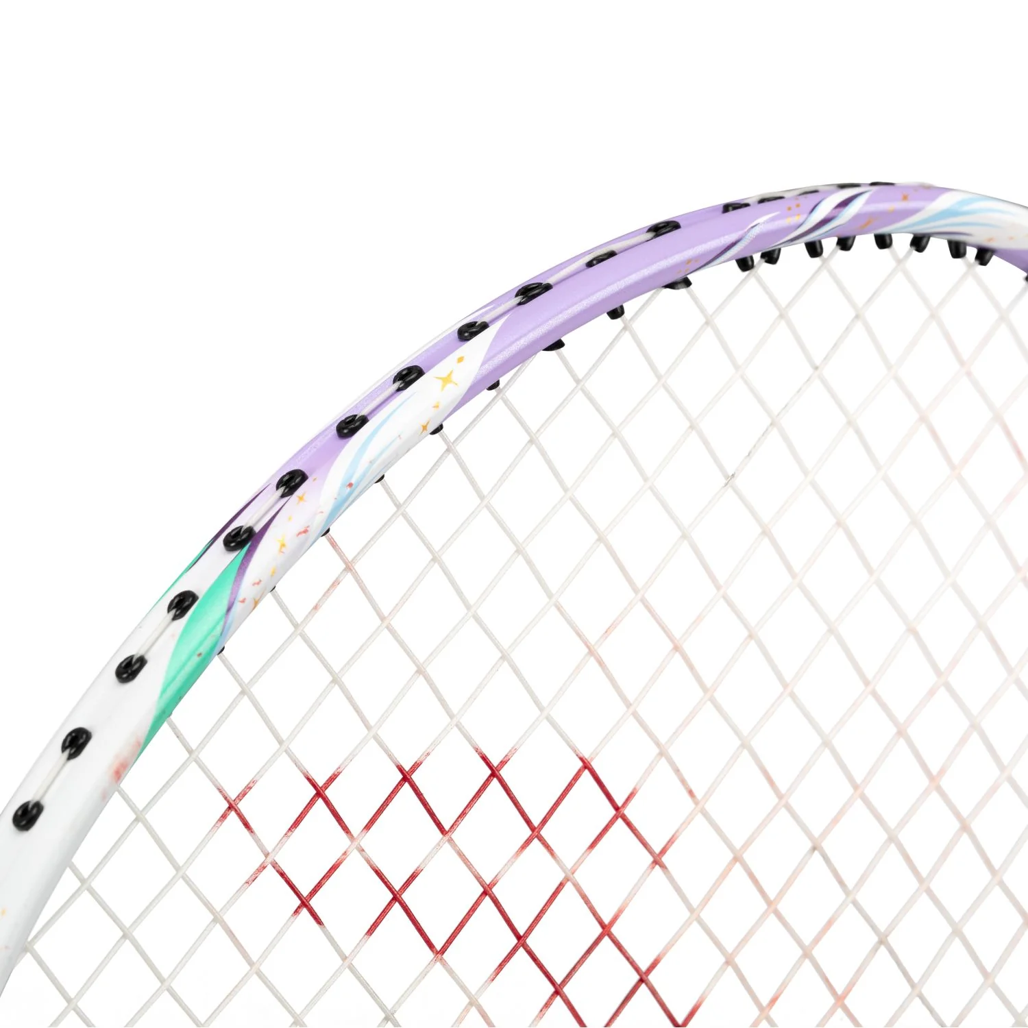 Badmintonschläger BladeX 600 (5U) White - Lilac unbespannt - AYPV015-5 - Image 5