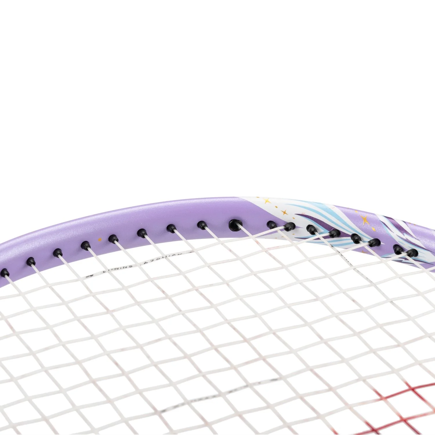 Badmintonschläger BladeX 600 (5U) White - Lilac unbespannt - AYPV015-5 - Image 8
