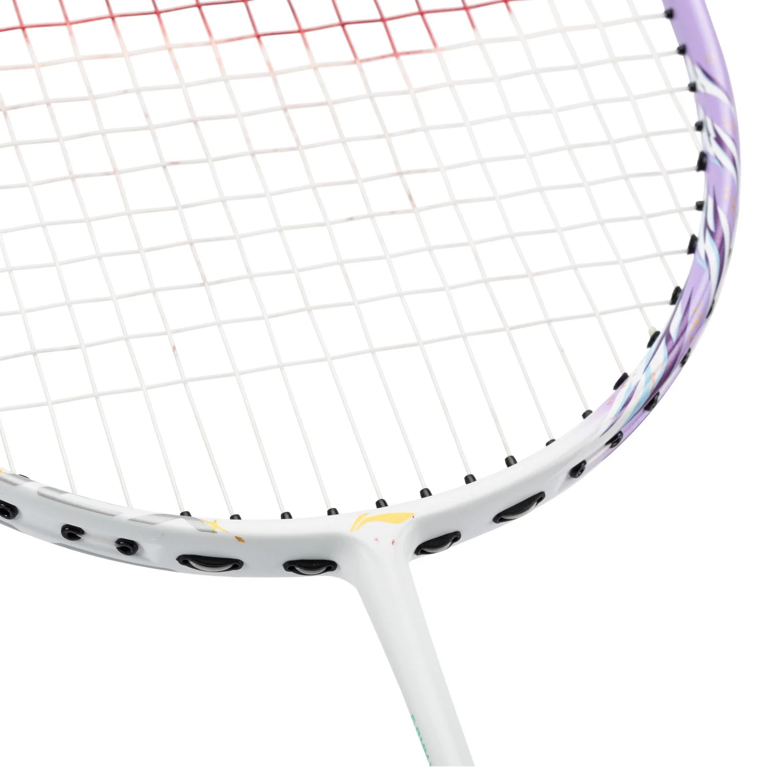Badmintonschläger BladeX 600 (5U) White - Lilac unbespannt - AYPV015-5 - Image 9