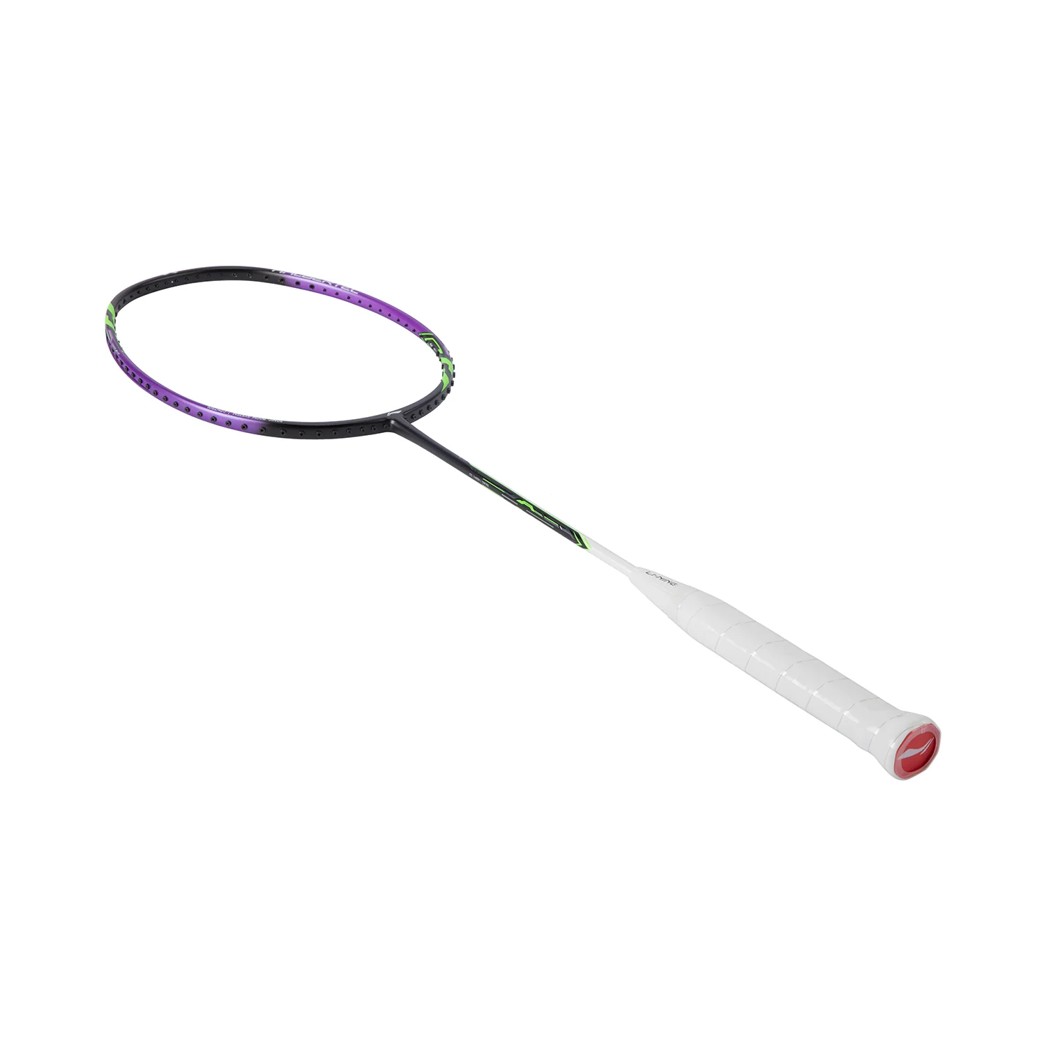 Badmintonschläger HalberTec 1000 (4U) schwarz/lila - bespannt - AYPV021-40 - Image 6