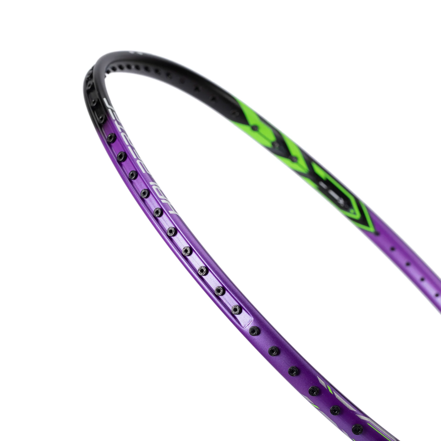 Badmintonschläger HalberTec 1000 (4U) schwarz/lila - bespannt - AYPV021-40 - Image 8