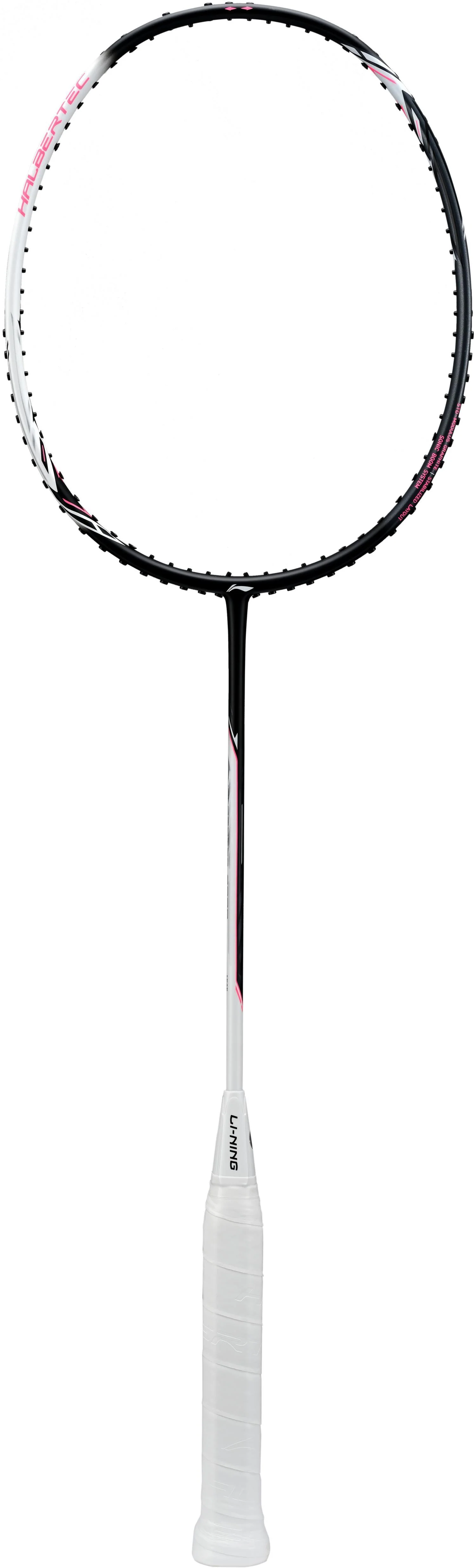 Badmintonschläger HalberTec 2000 (3U) white/black- unbespannt - AYPT377-3