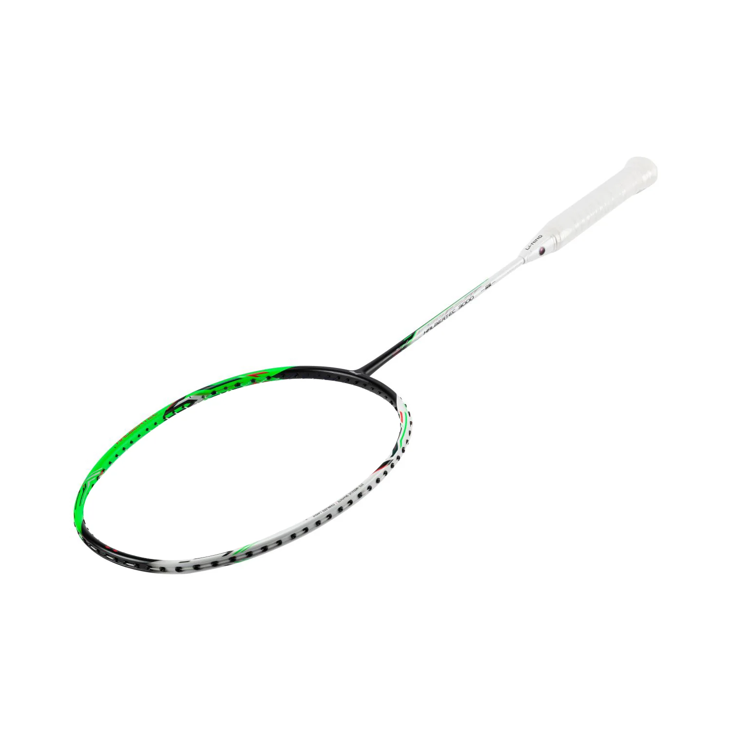 Badmintonschläger HalberTec 3000 (4U) weiß/grün - unbespannt - AYPV011-4 - Image 7