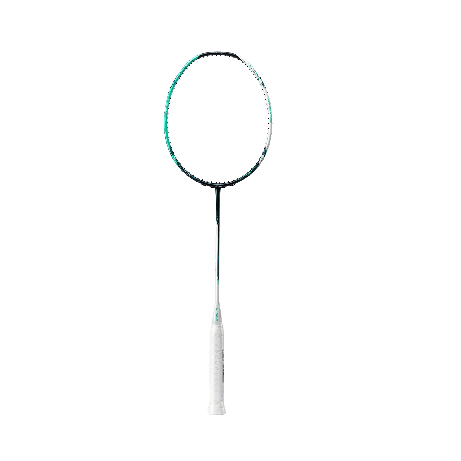 Badmintonschläger HalberTec 6000 (4U) - Weiß/Grün - unbespannt - AYPU007-4 - Image 9