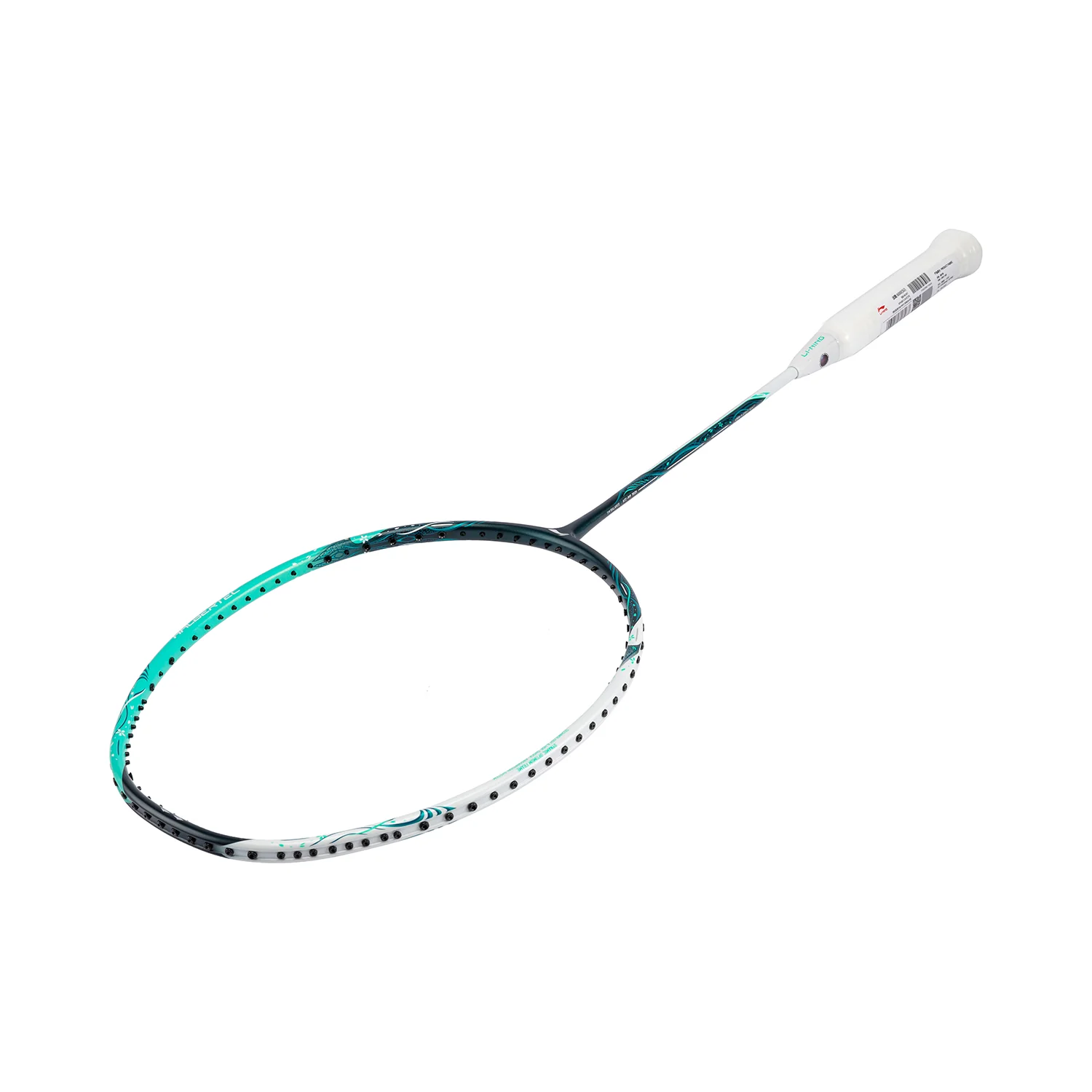 Badmintonschläger HalberTec 6000 (5U) - Weiß/Grün - unbespannt - AYPU007-5 - Image 2