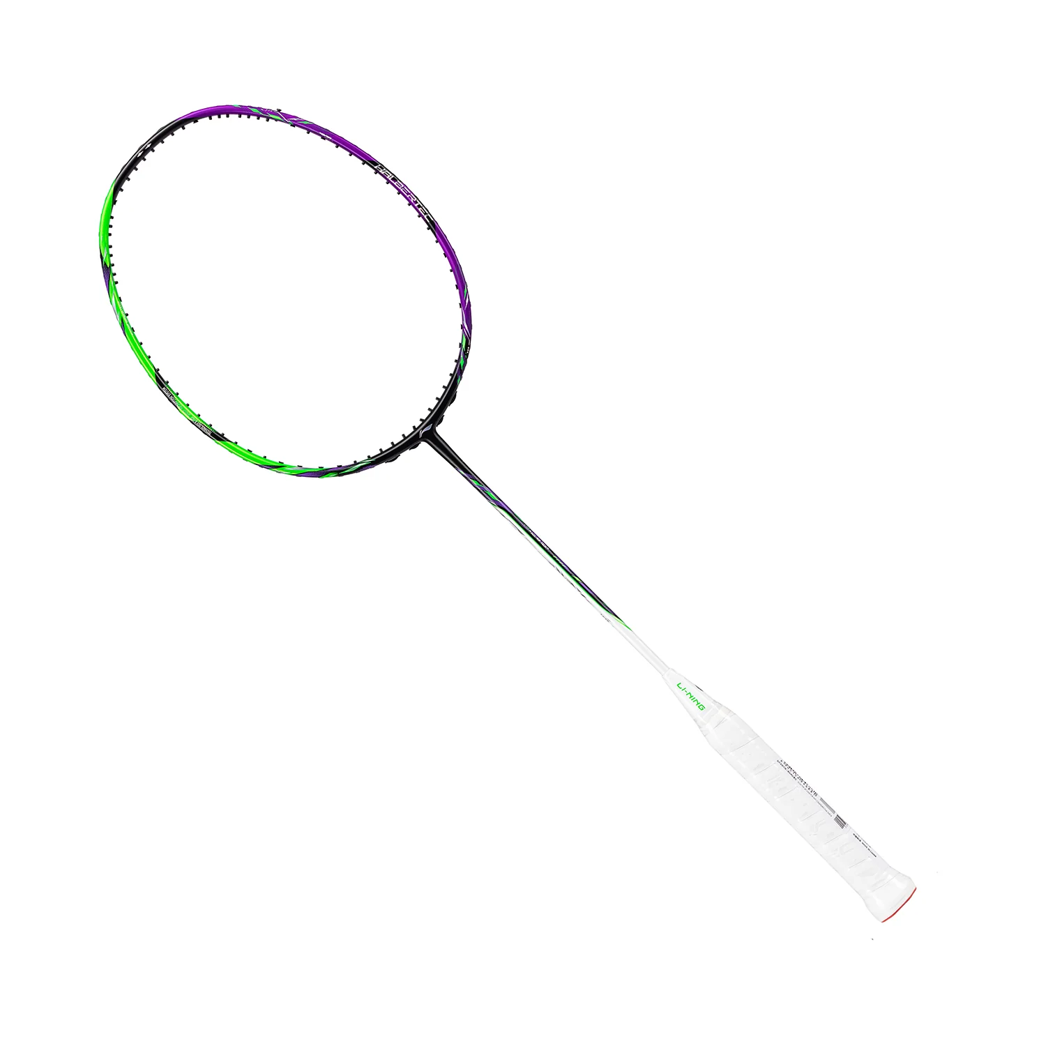 Badmintonschläger HalberTec 9000 (4U) - Grün/Lila - unbespannt - AYPU021-4 - Image 6