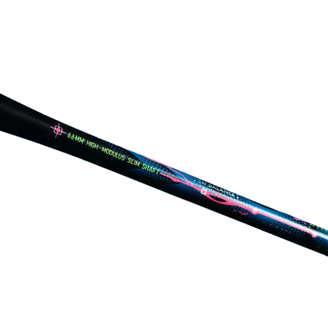 Badmintonschläger HalberTec 9000 Power (4U) G6 - türkis/silber - unbespannt - AYPW001-46 - Image 5