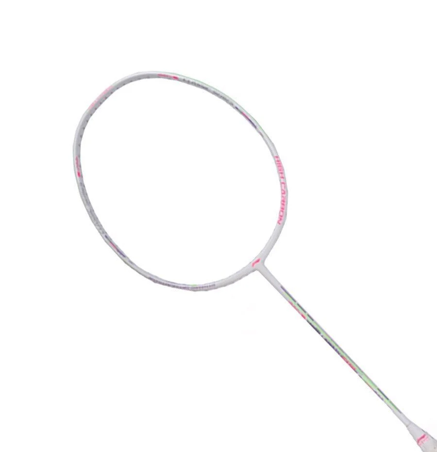 Badmintonschläger High Carbon HC1000 weiß bespannt - AYPT475-4 - Image 2