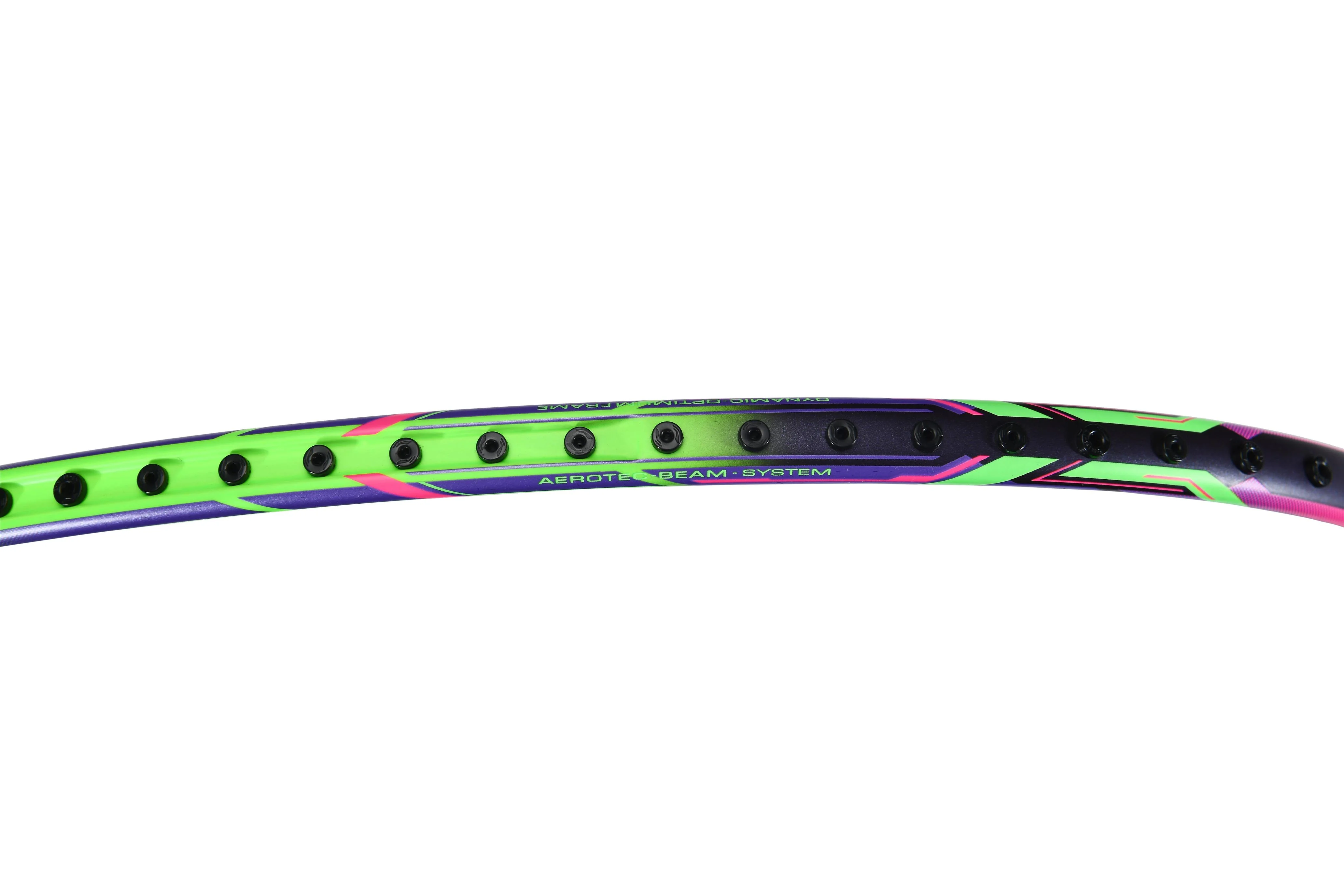 Badmintonschläger Lightning 3000 unbespannt Grün-Violett - AYPQ136-1 - Image 6