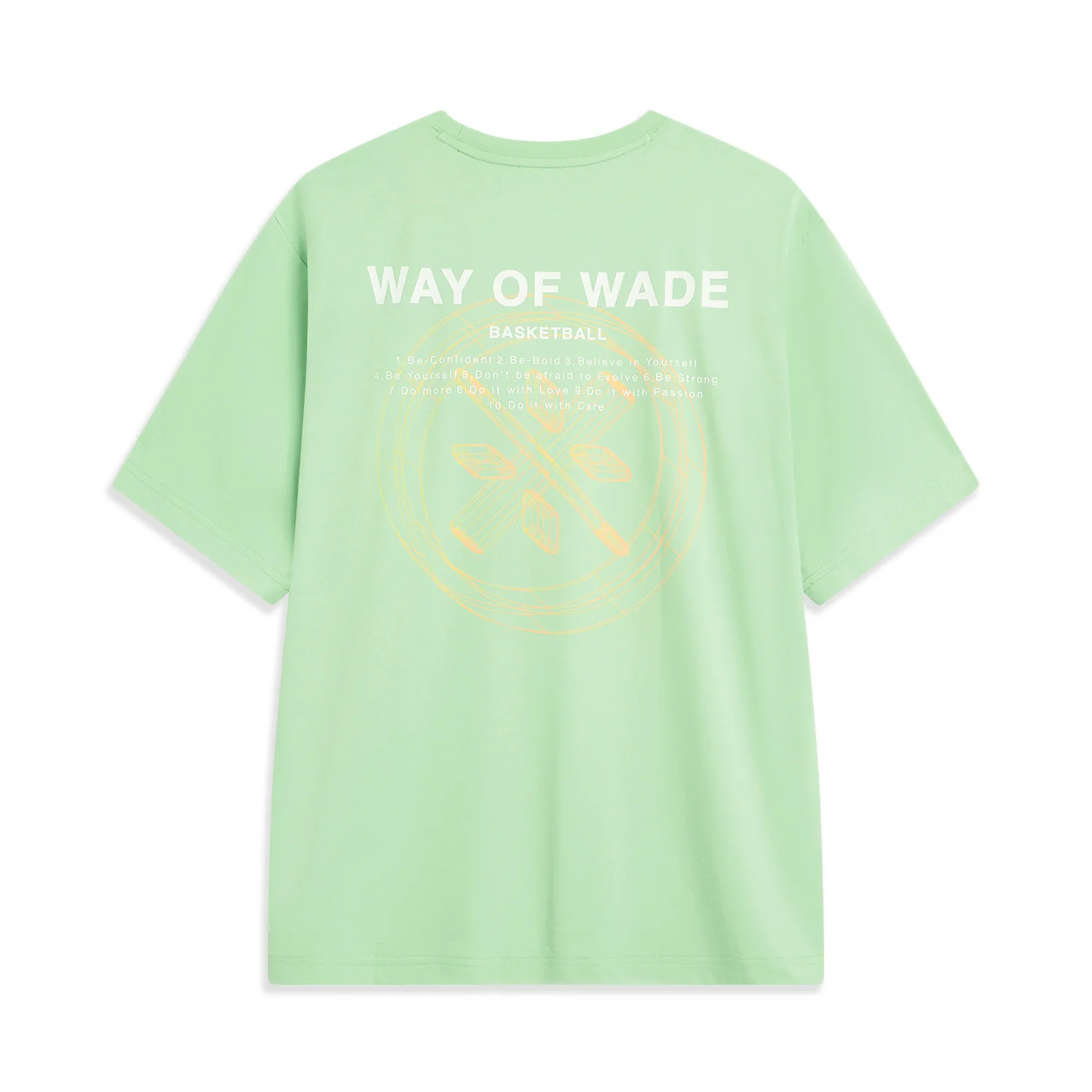 Basketball T-Shirt "Way of Wade" grün - AHST333-3 - Image 2