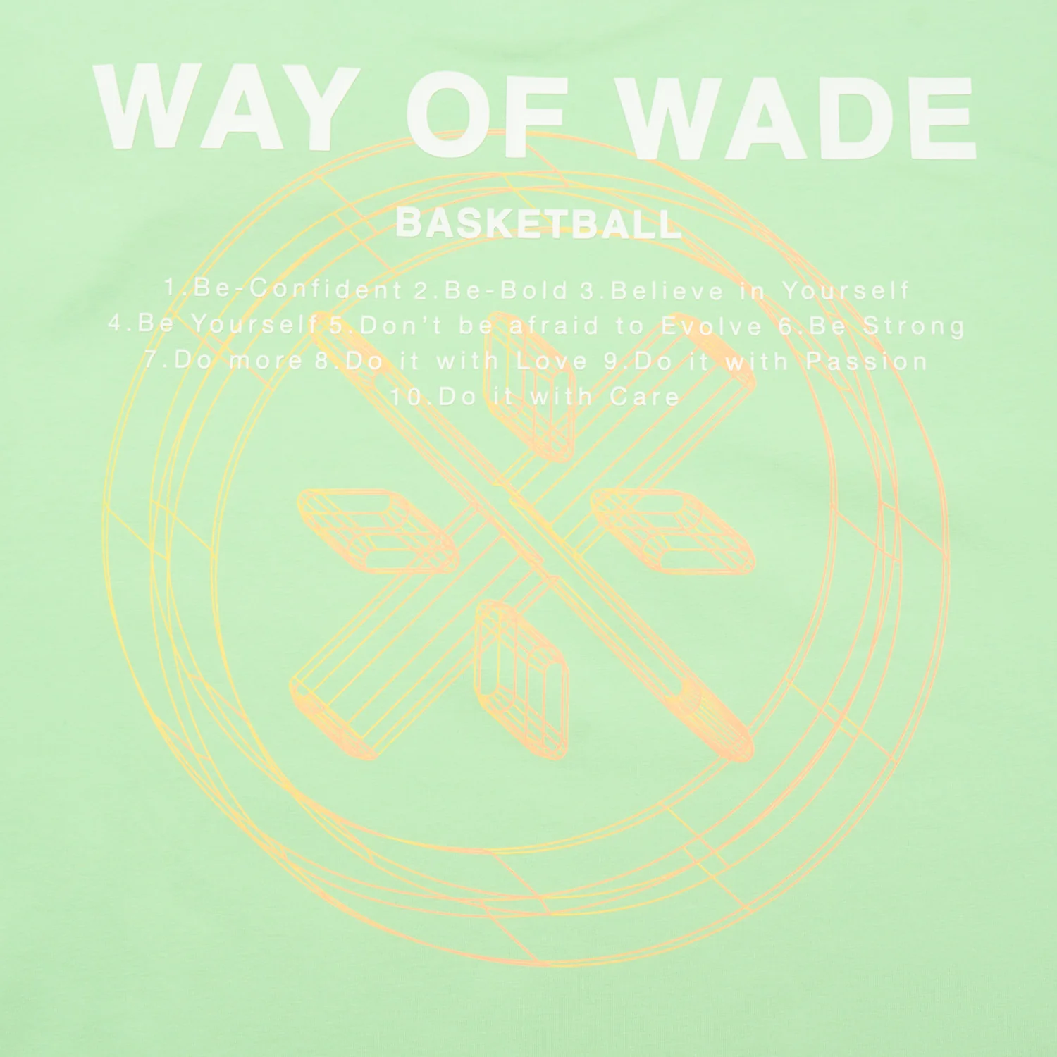 Basketball T-Shirt "Way of Wade" grün - AHST333-3 - Image 5