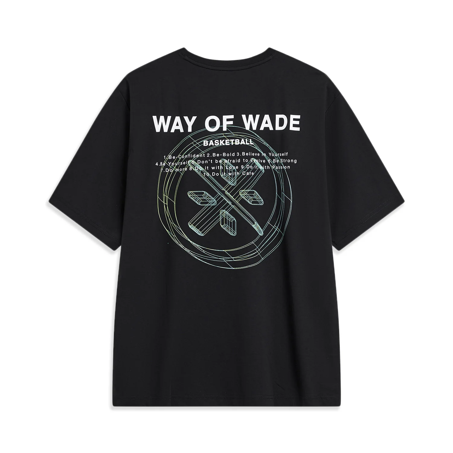 Basketball T-Shirt "Way of Wade" schwarz - AHST333-1 - Image 2