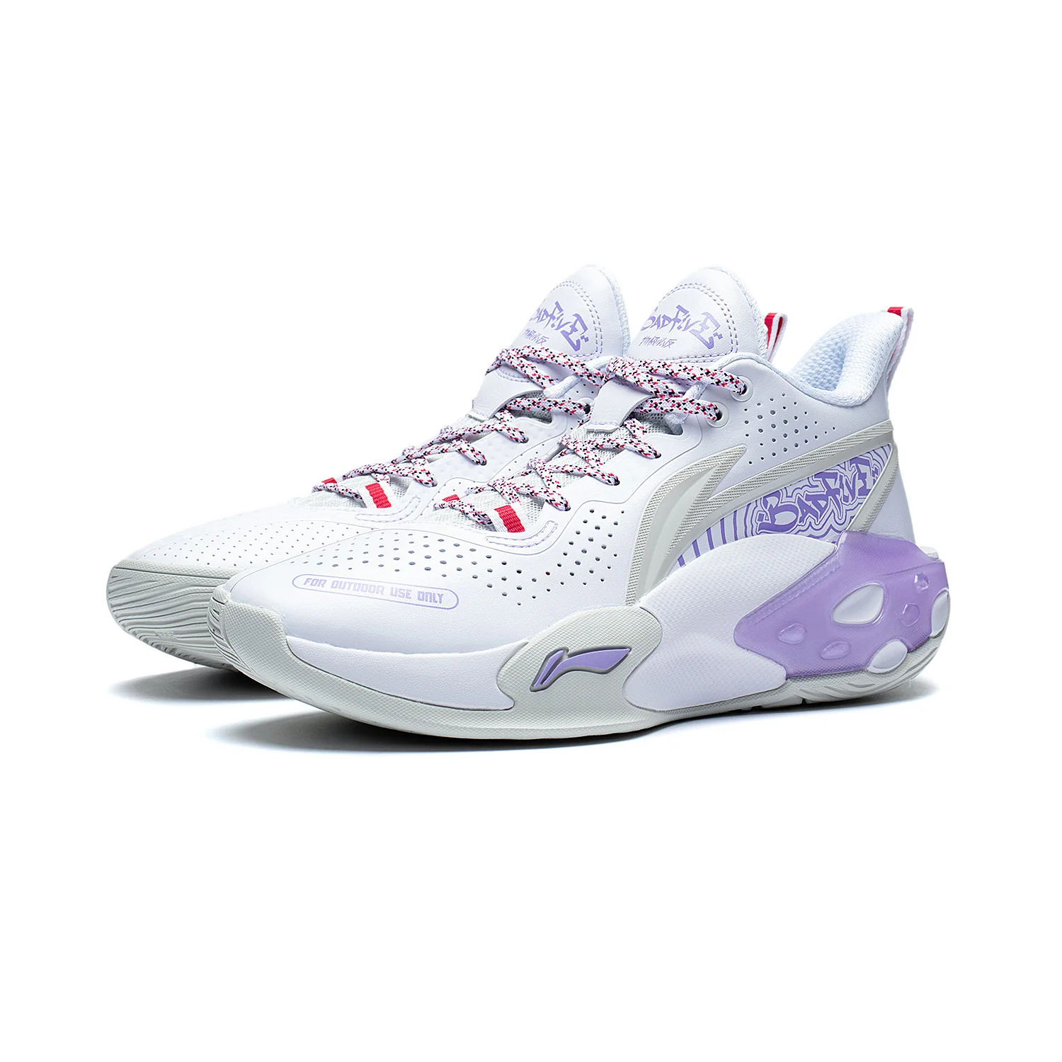 Basketballschuh Badfive "Storm" V2 weiß - ABFS009-4