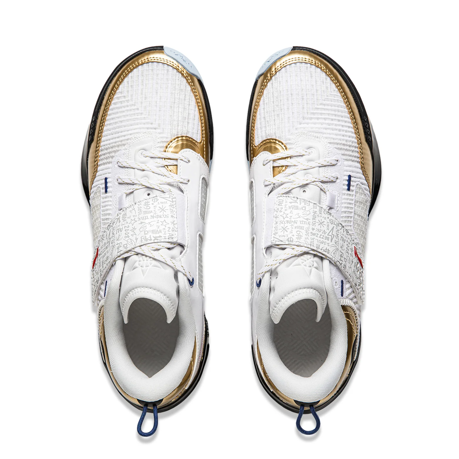 Basketballschuh "Wade 808" 4 Ultra - white/golden - ABAU031-4 - Image 5