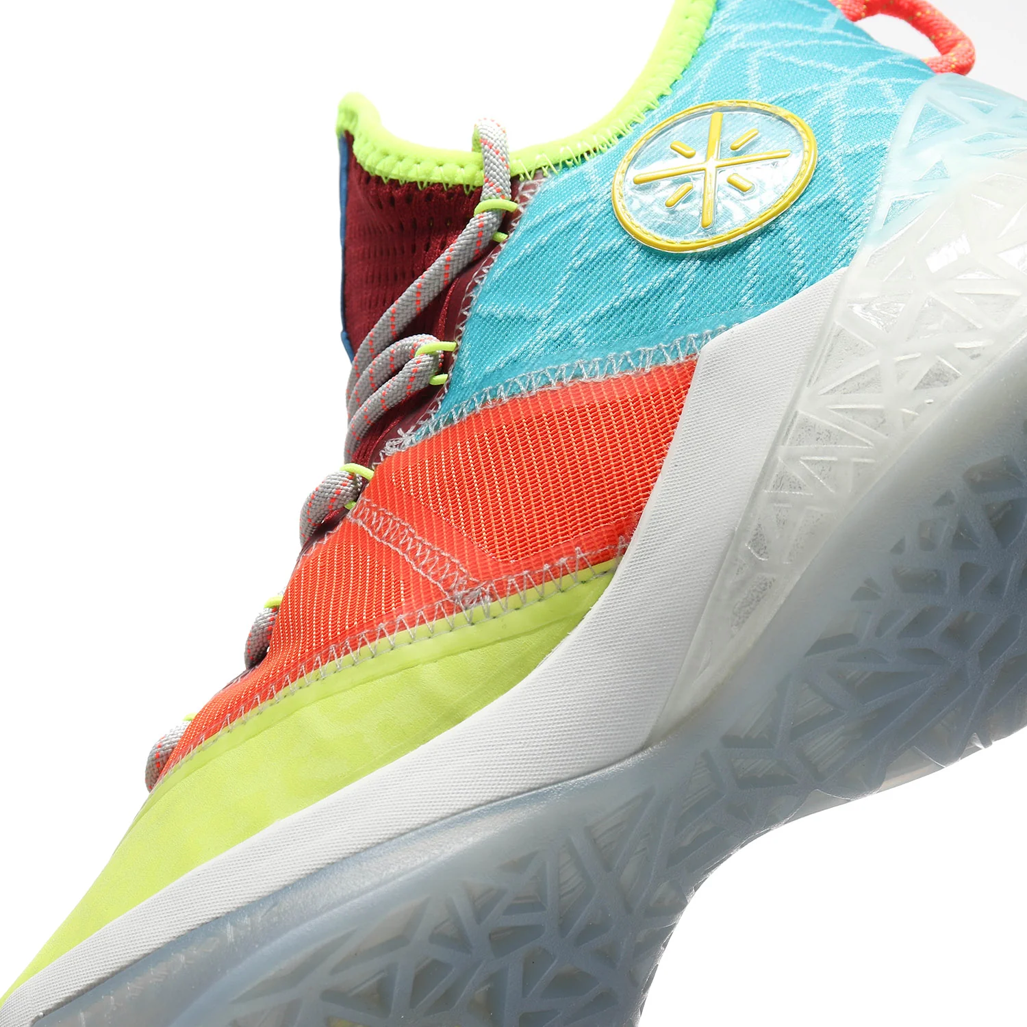 Basketballschuh Wade Fission lite green/yellow/red - ABPQ025-3 - Image 10