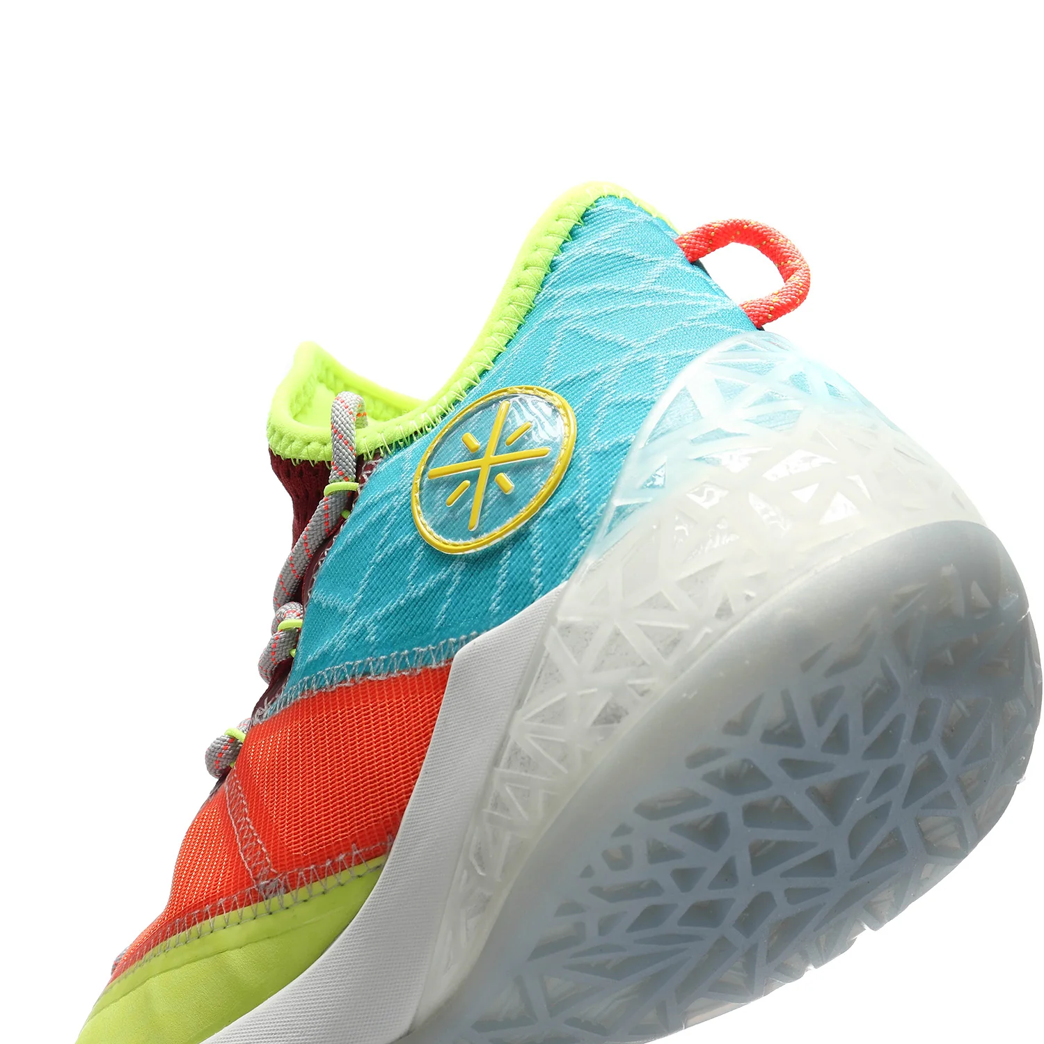 Basketballschuh Wade Fission lite green/yellow/red - ABPQ025-3 - Image 11
