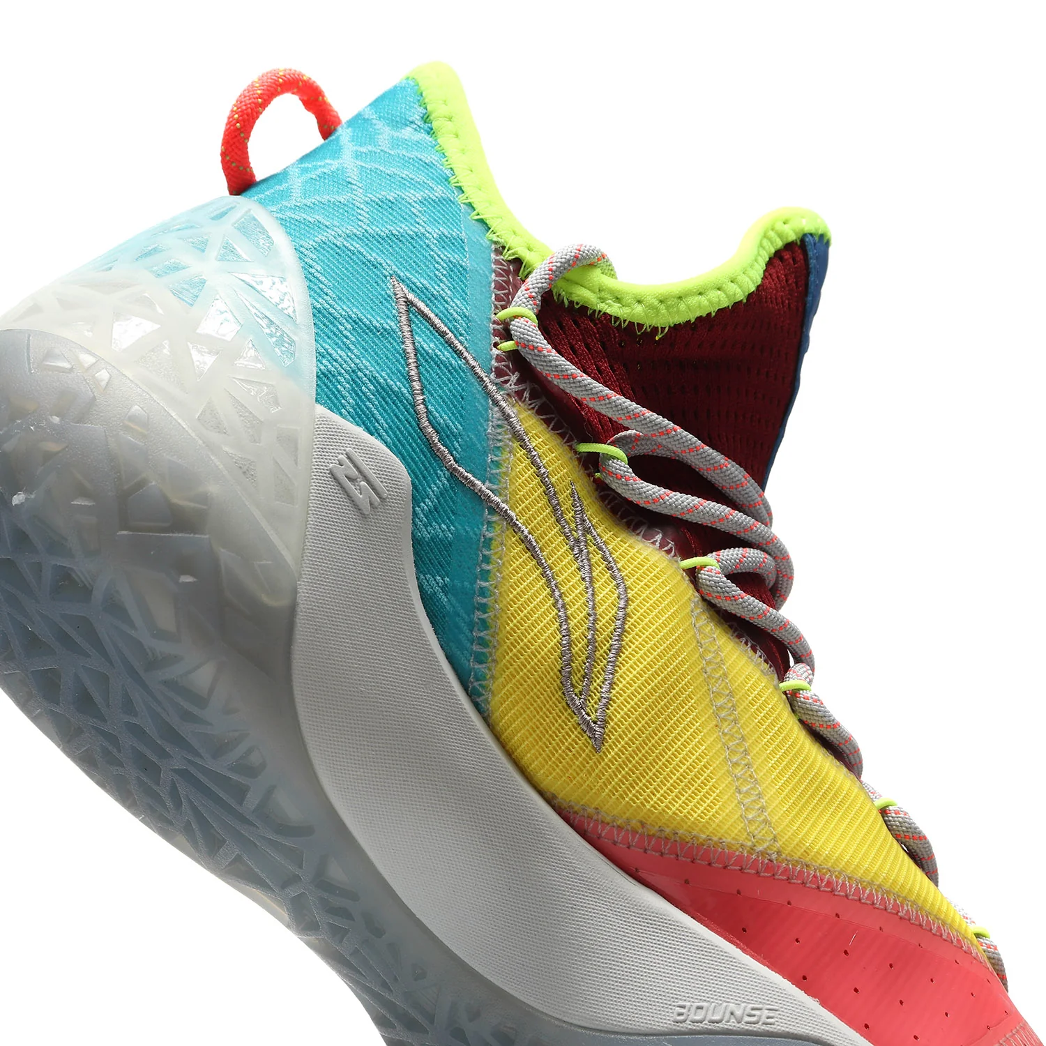 Basketballschuh Wade Fission lite green/yellow/red - ABPQ025-3 - Image 12