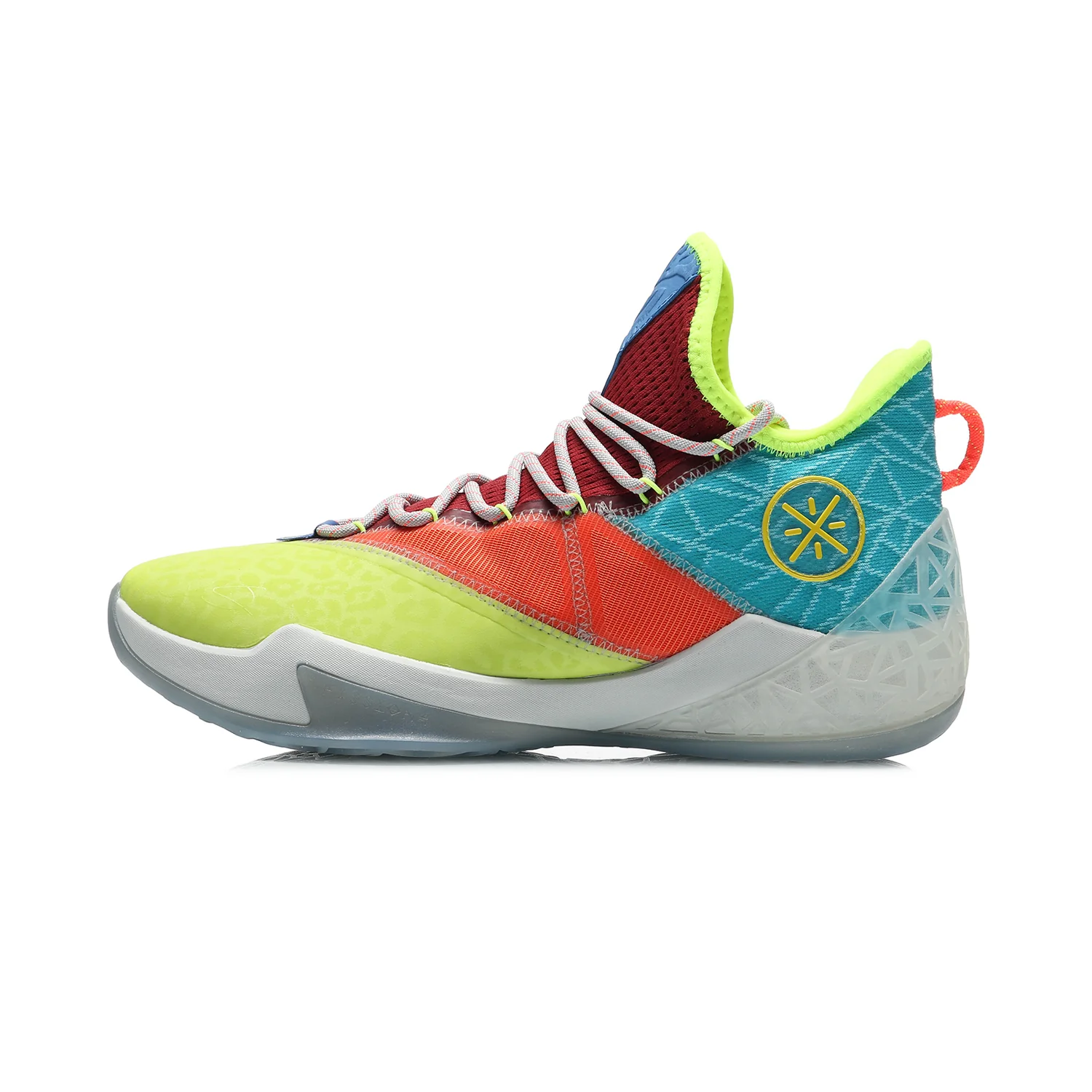 Basketballschuh Wade Fission lite green/yellow/red - ABPQ025-3 - Image 2