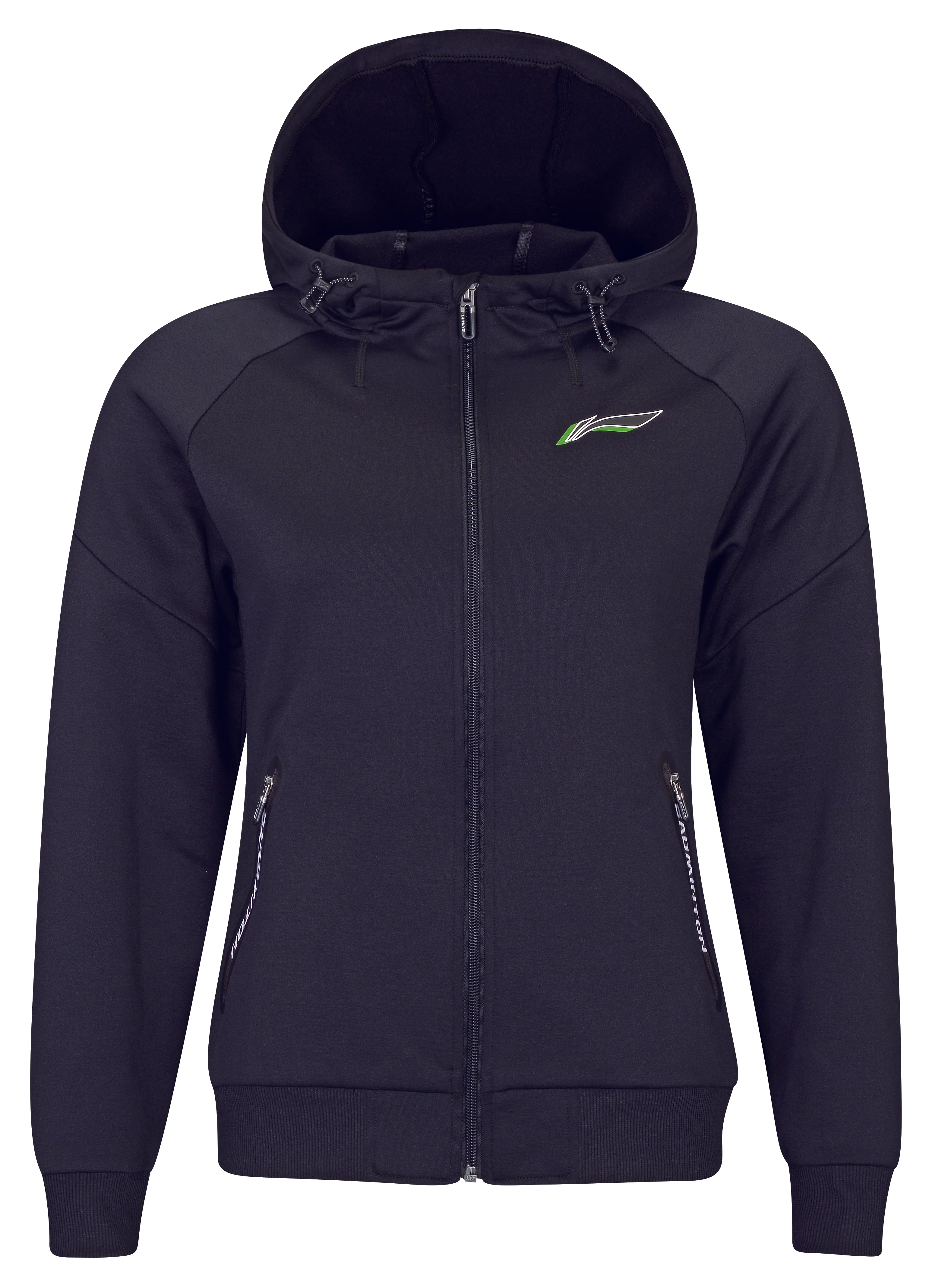 Damen Cardigan Hoody "Feeling" schwarz - AWDSA04 -2 - Image 3