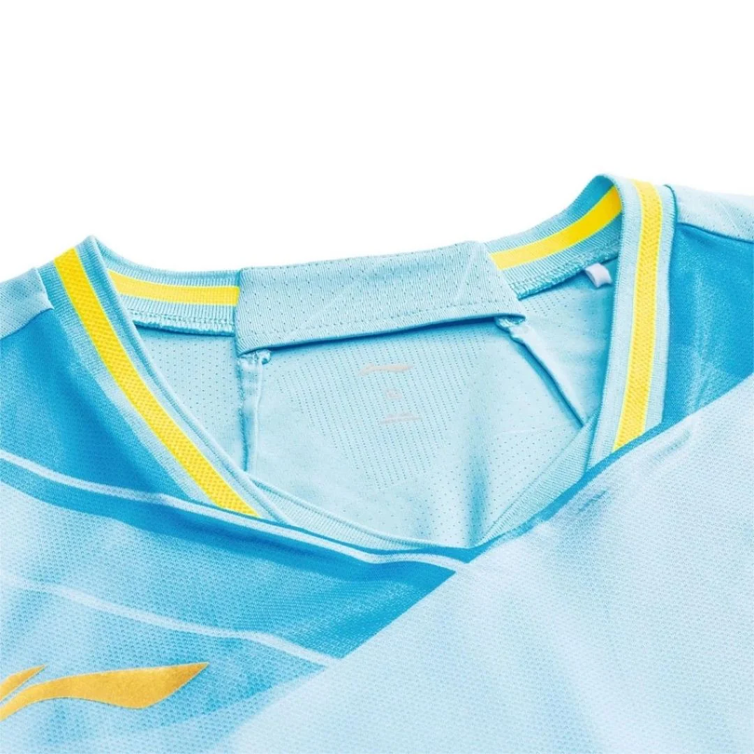 Damen Sportshirt "International Players" Arena - hellblau - AAYU228-6 - Image 3