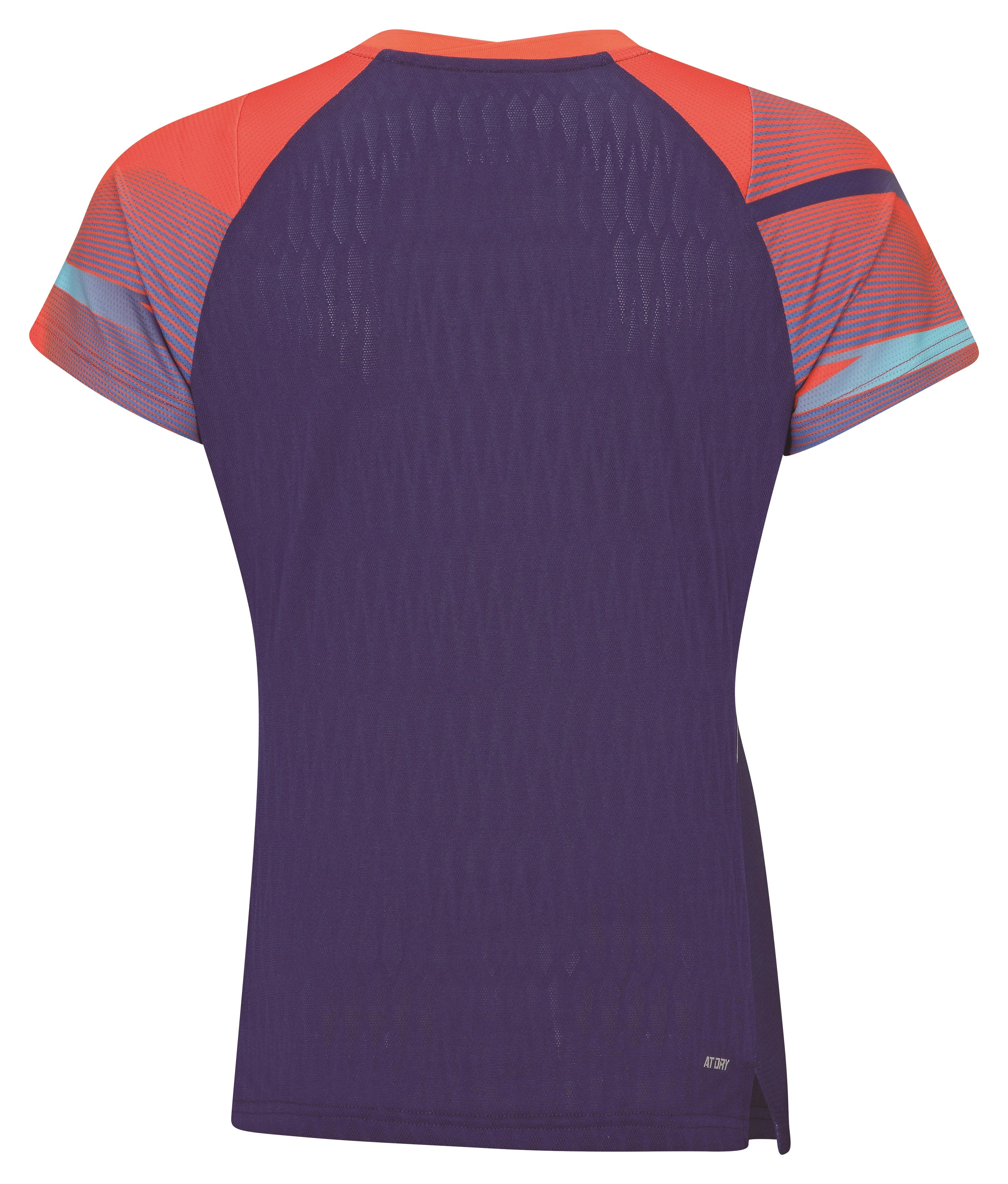 Damen Sportshirt "International Players" Blue-Orange - AAYS130-2 - Image 2