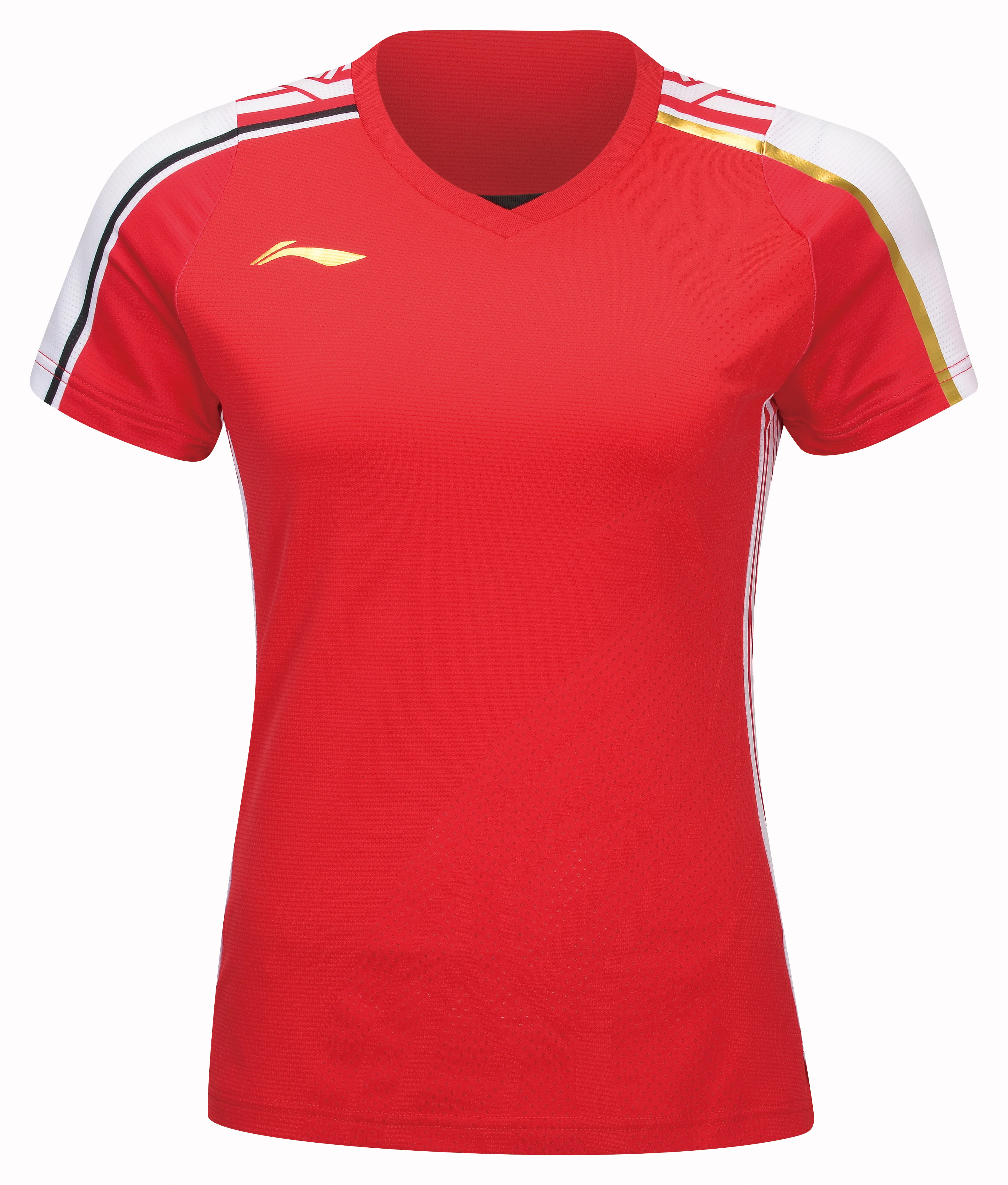 Damen Sportshirt "International Stars" rot/weiß - AAYT074-2 - Image 3