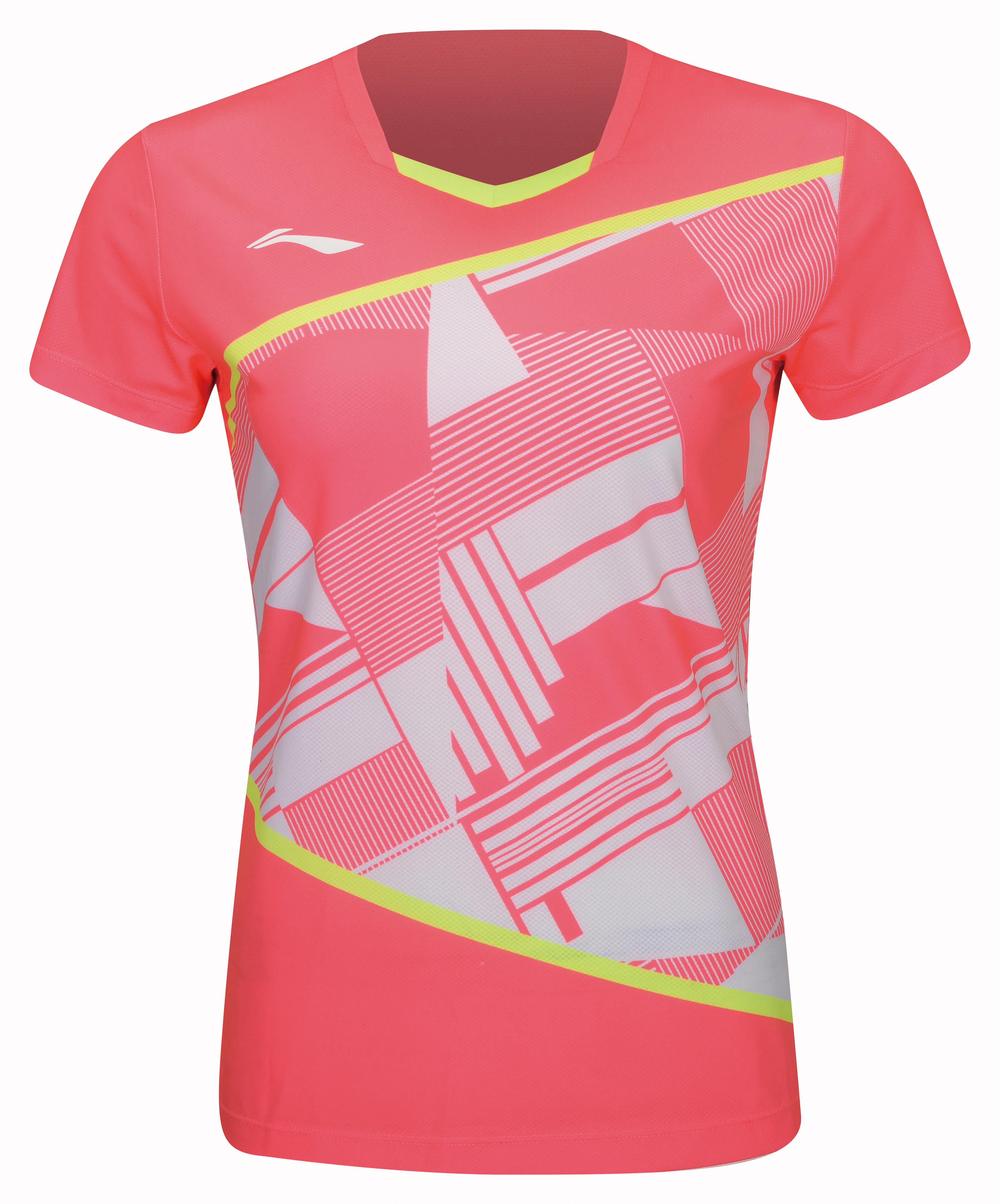 Damen Team Sportshirt "New Star" koralle - AAYT066-4 - Image 3