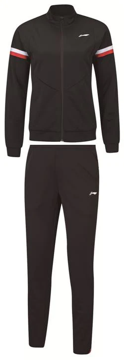 Damen Trainingsanzug Team Line schwarz - AWES006-3 - Image 3