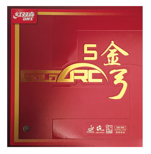 DHS GOLD ARC 5 42,5 (europäische härte) 1,9 rot - DXDM002-4