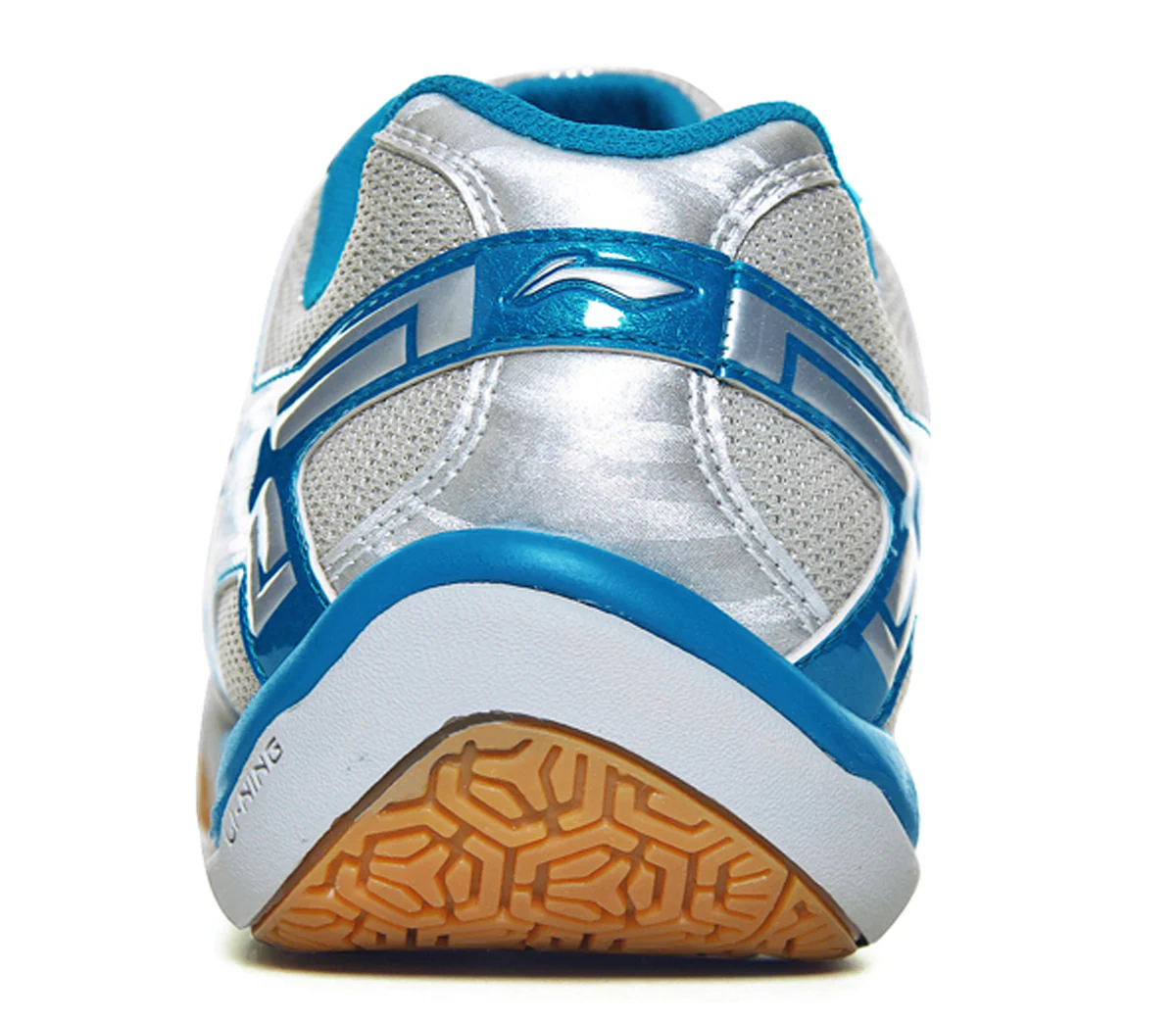 Herren Badmintonschuh "Saga" light silber - AYTS071-2 - Image 3