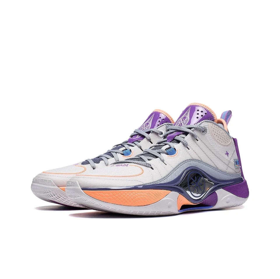 Herren Basketballschuh Way of Wade "Shadow 5" "HEAT" grau-blau - ABPT053-6