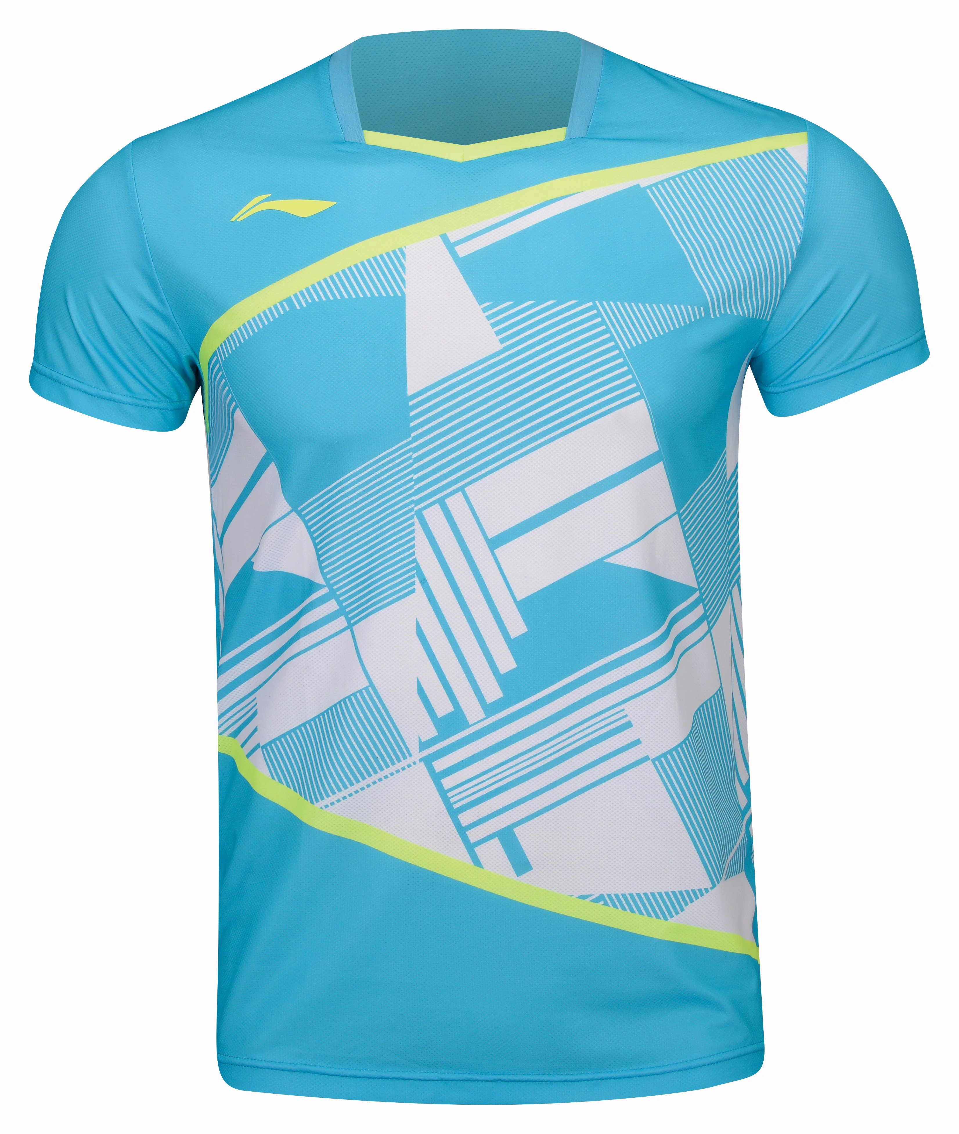 Herren Team Sportshirt "New Star" hellblau - AAYT065-2 - Image 3