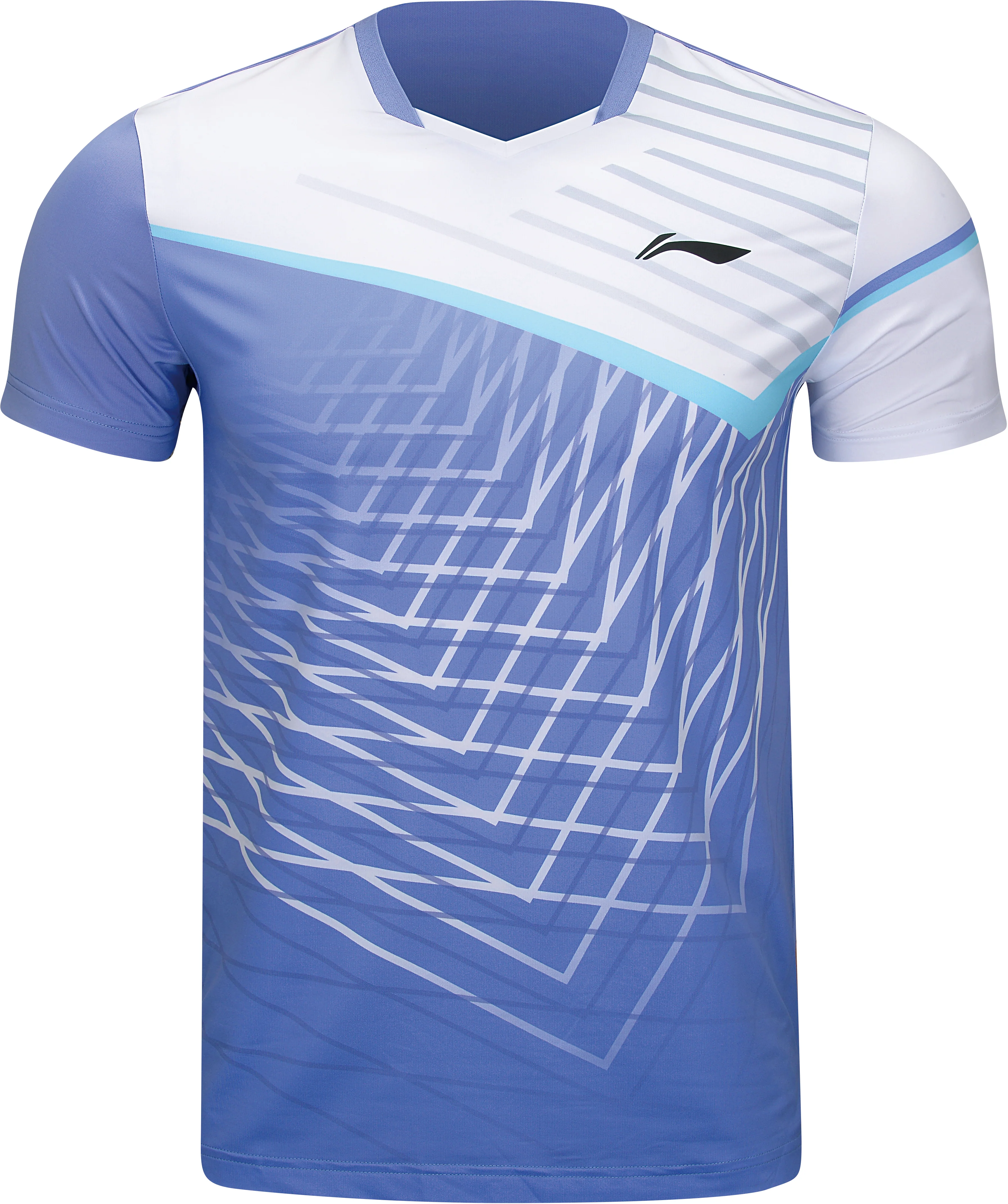 Herren Team Sportshirt "Sphere" hellblau - AAYT023-6 - Image 3