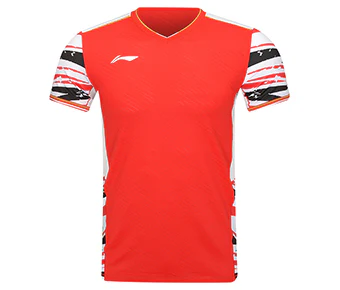 Herren Wettkampfshirt "International Teams Ocean" - rot - AAYV057-1