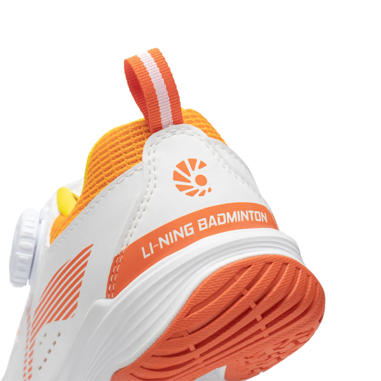 Kinder Badmintonschuh ''Almighty King'' weiß/orange - AYTT040-2 - Image 11