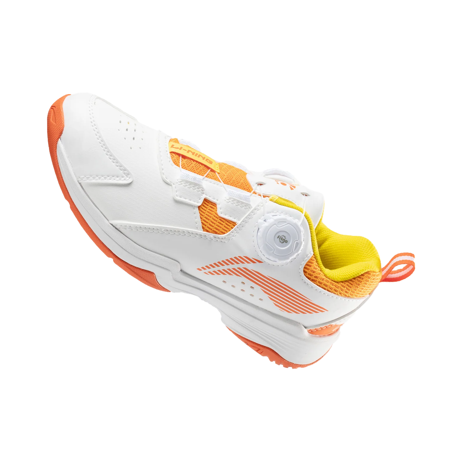 Kinder Badmintonschuh ''Almighty King'' weiß/orange - AYTT040-2 - Image 13