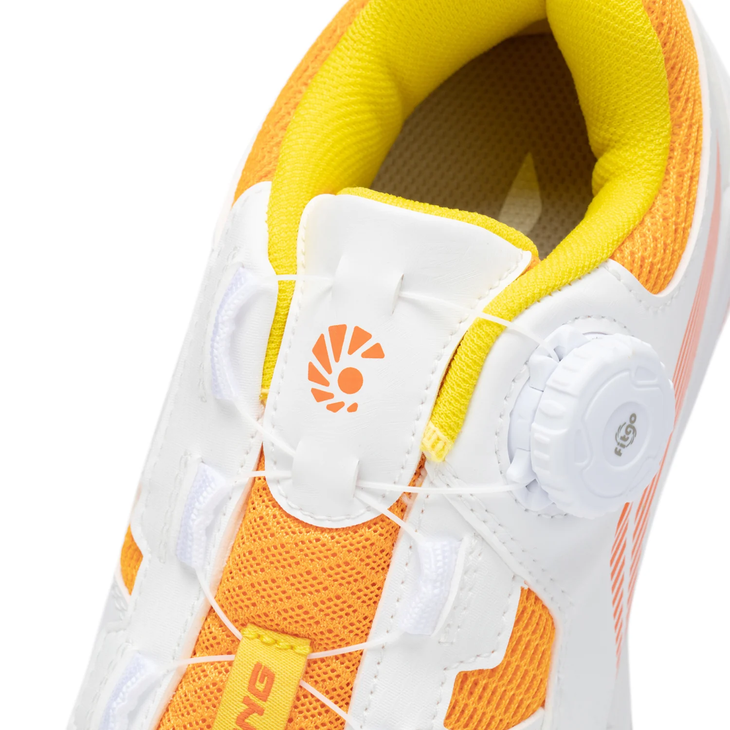 Kinder Badmintonschuh ''Almighty King'' weiß/orange - AYTT040-2 - Image 17